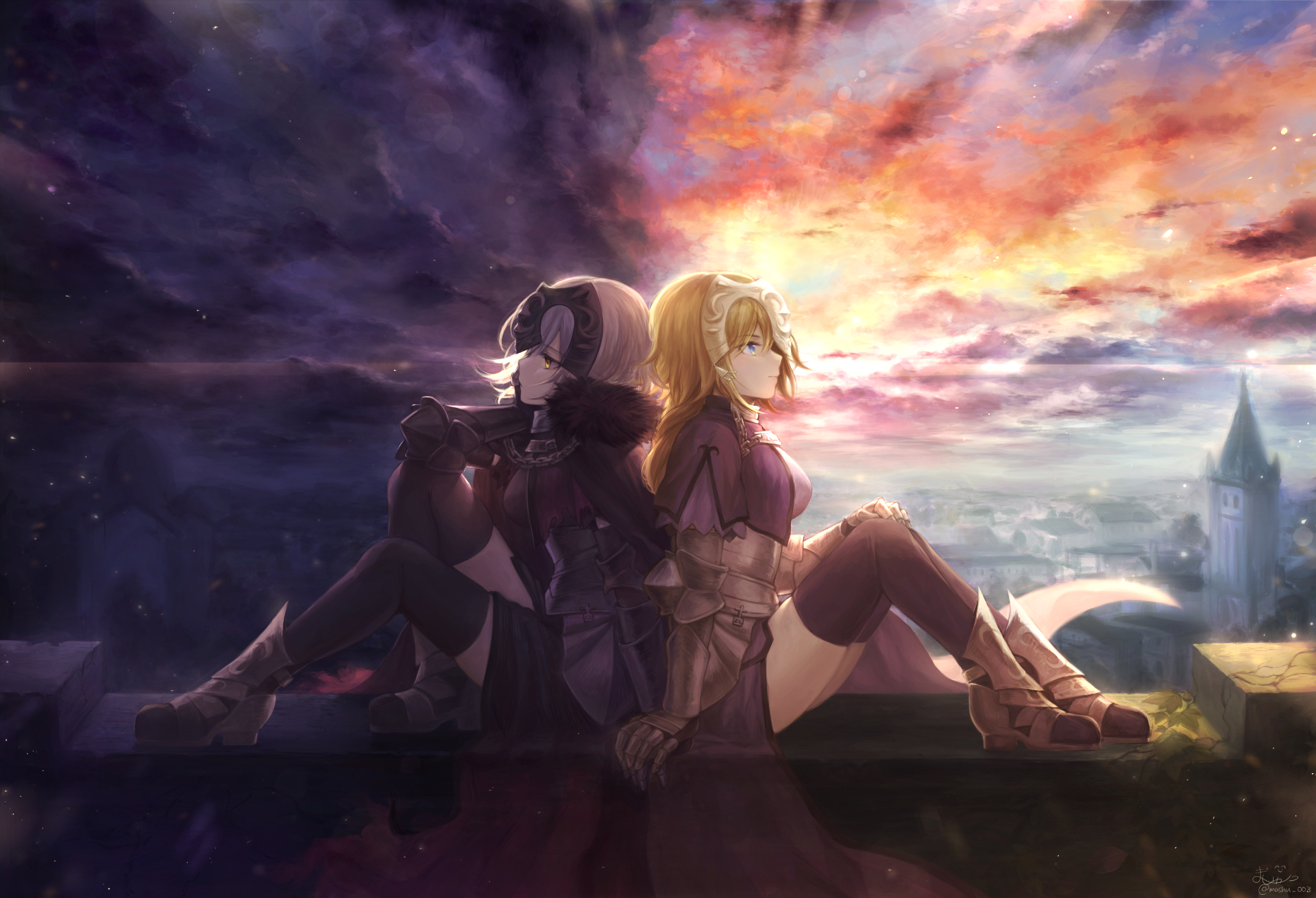 Jeanne d'Arc from Fate Series HD Wallpaper