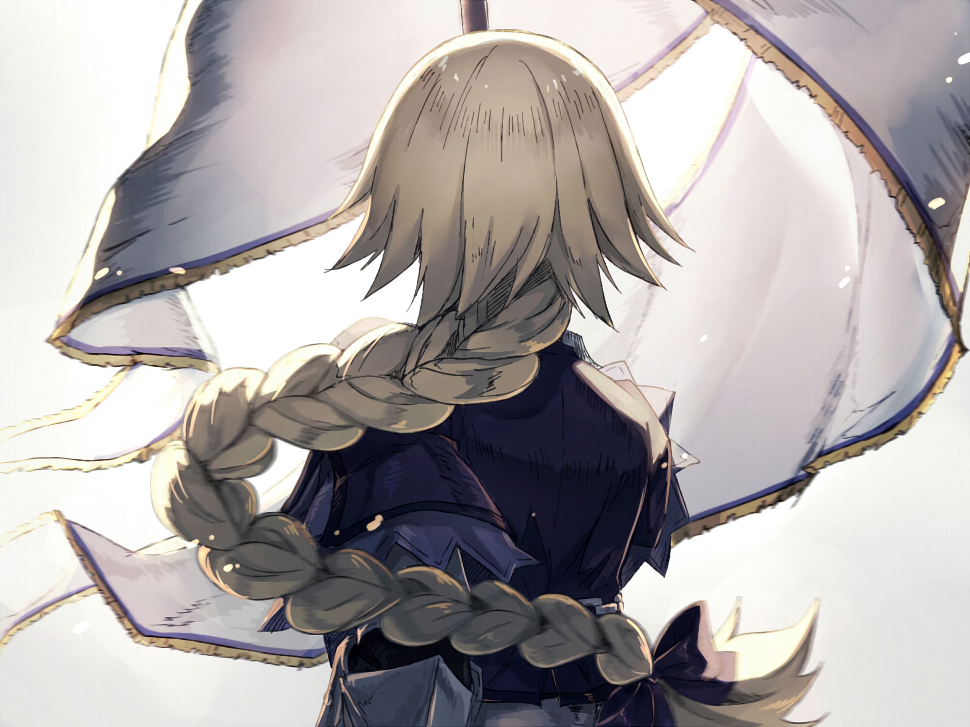 Jeanne d'Arc from Fate Series HD Wallpaper