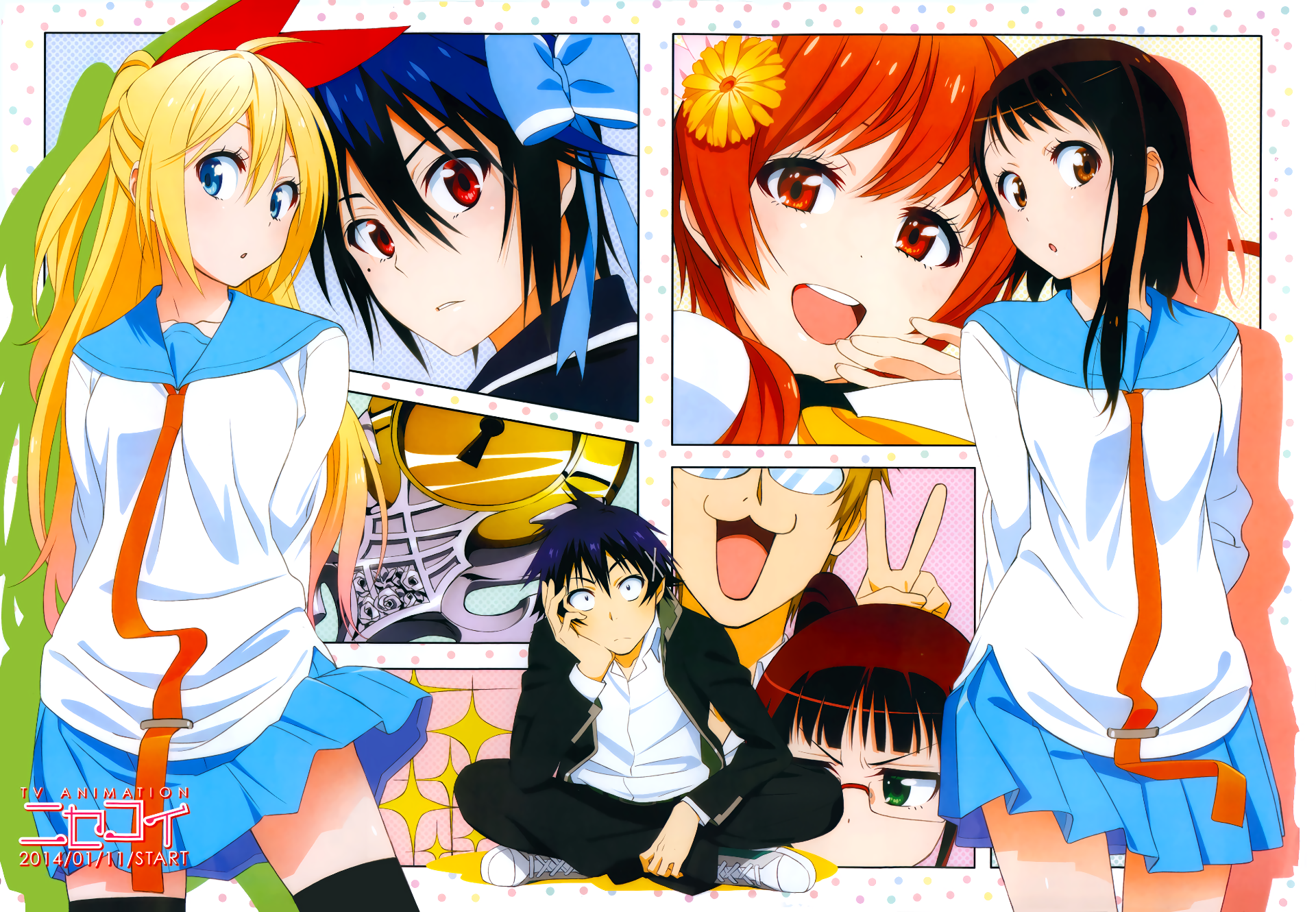 Nisekoi: False Love TV Animation HD Wallpaper