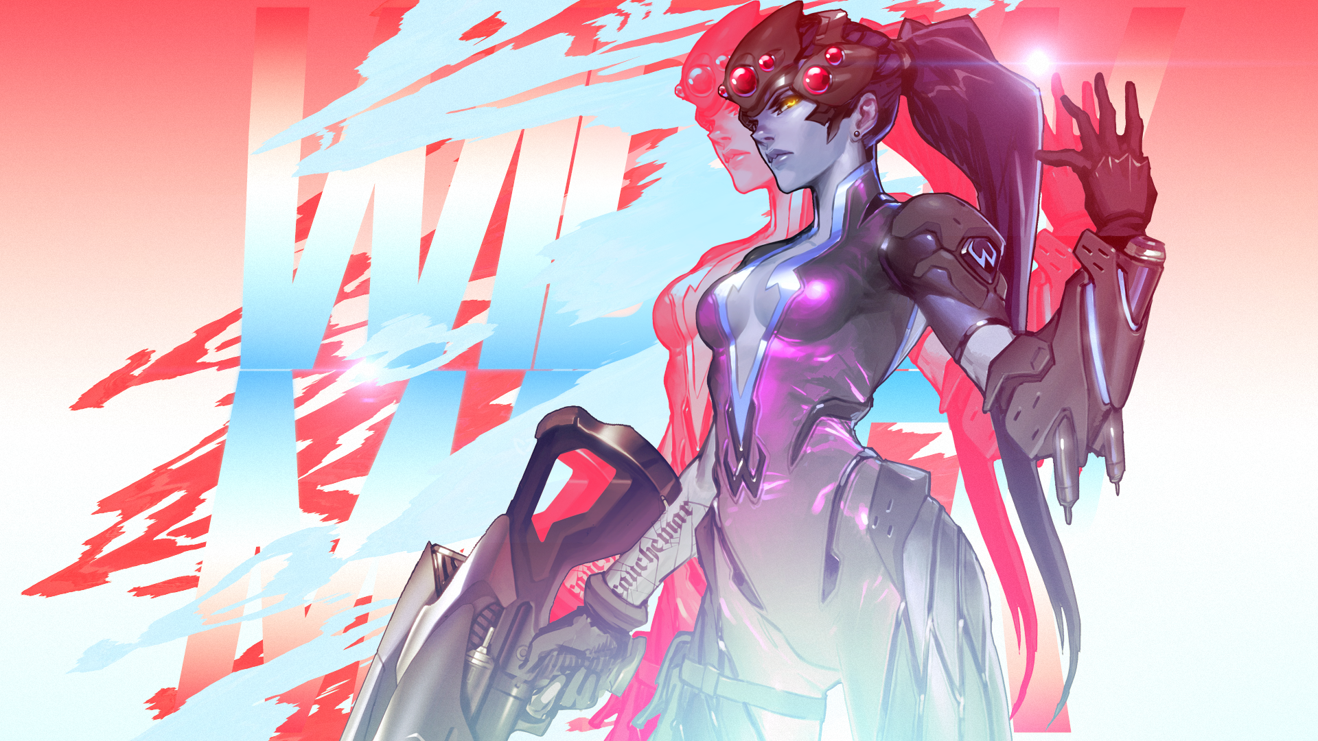 Widowmaker from Overwatch HD Wallpaper