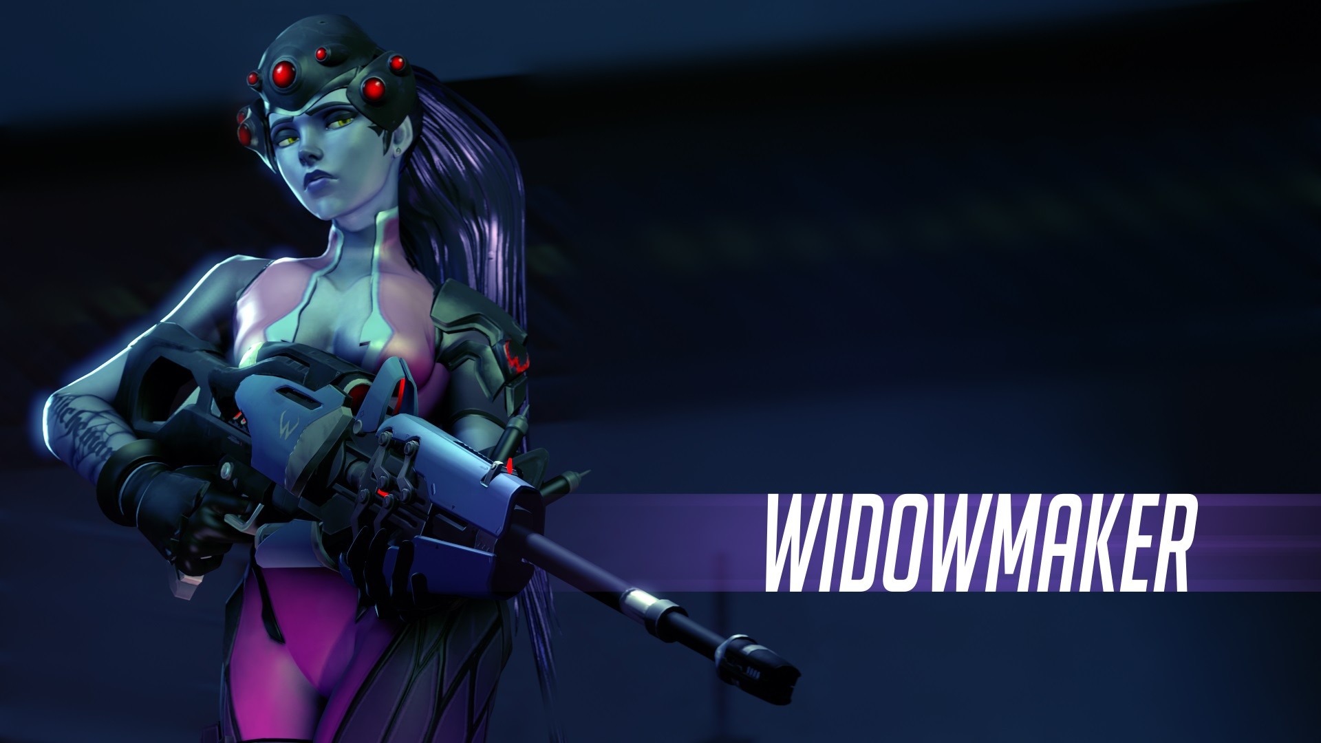 Widowmaker from Overwatch HD Wallpaper