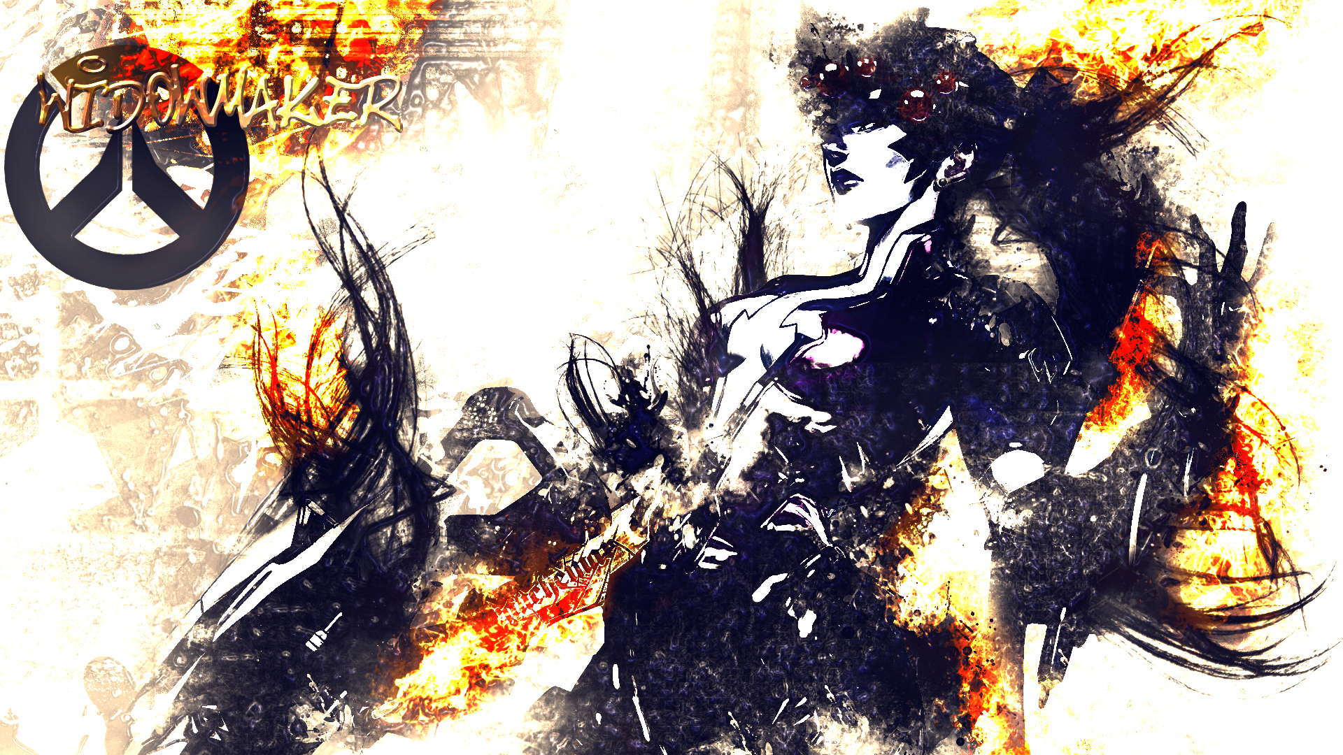 Widowmaker from Overwatch HD Wallpaper