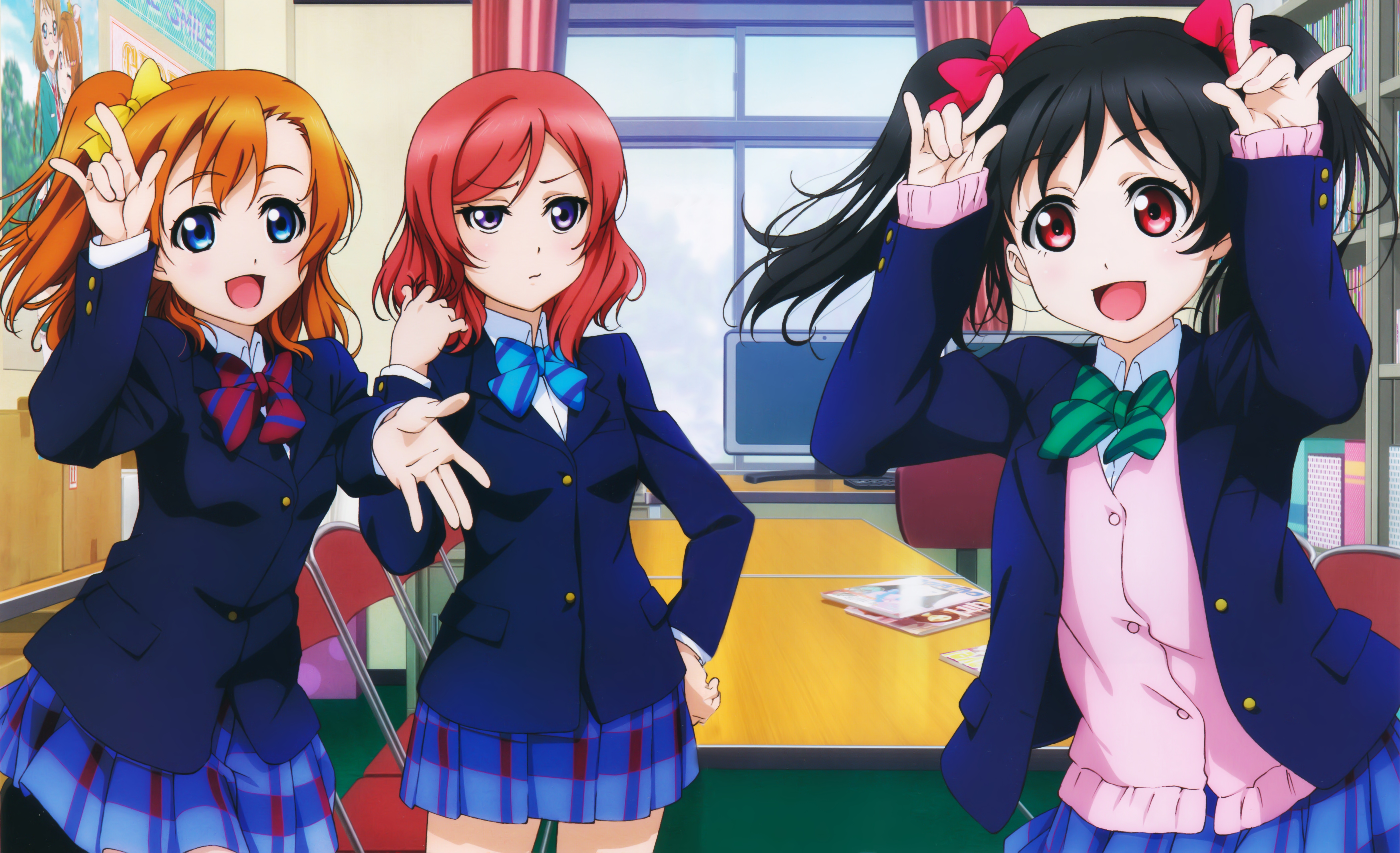 Maki Nishikino from Love Live! School Idol Project HD Wallpaper