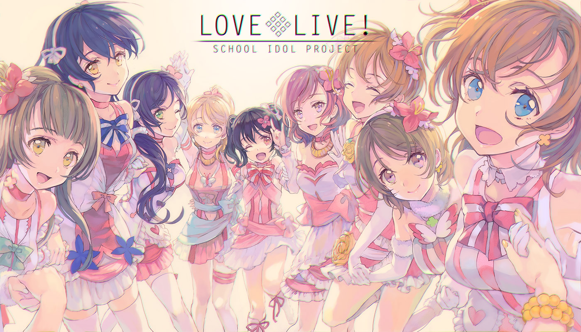 Love Live! School Idol Project characters HD Wallpaper
