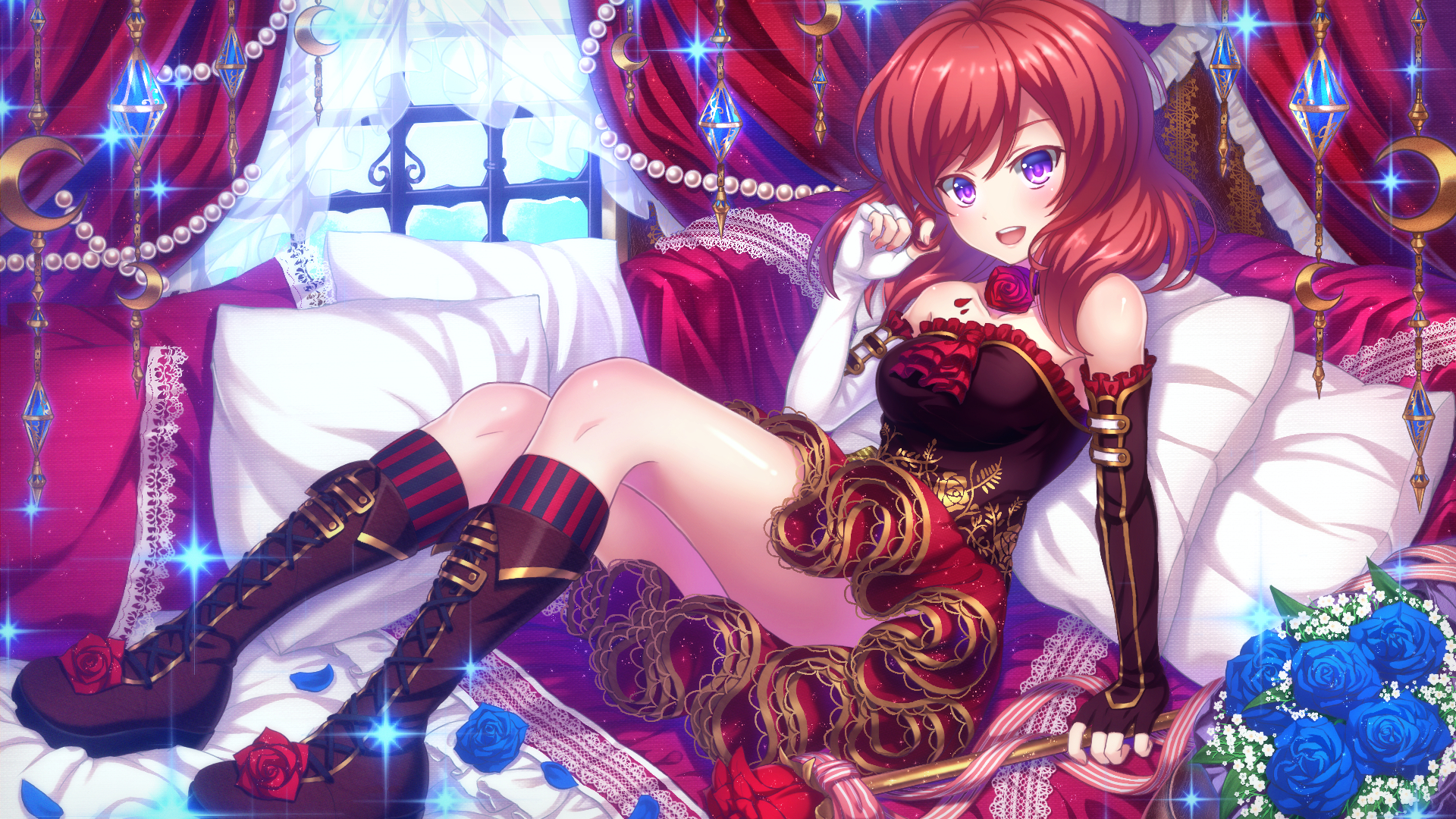 Maki Nishikino from Love Live! School Idol Festival HD Wallpaper