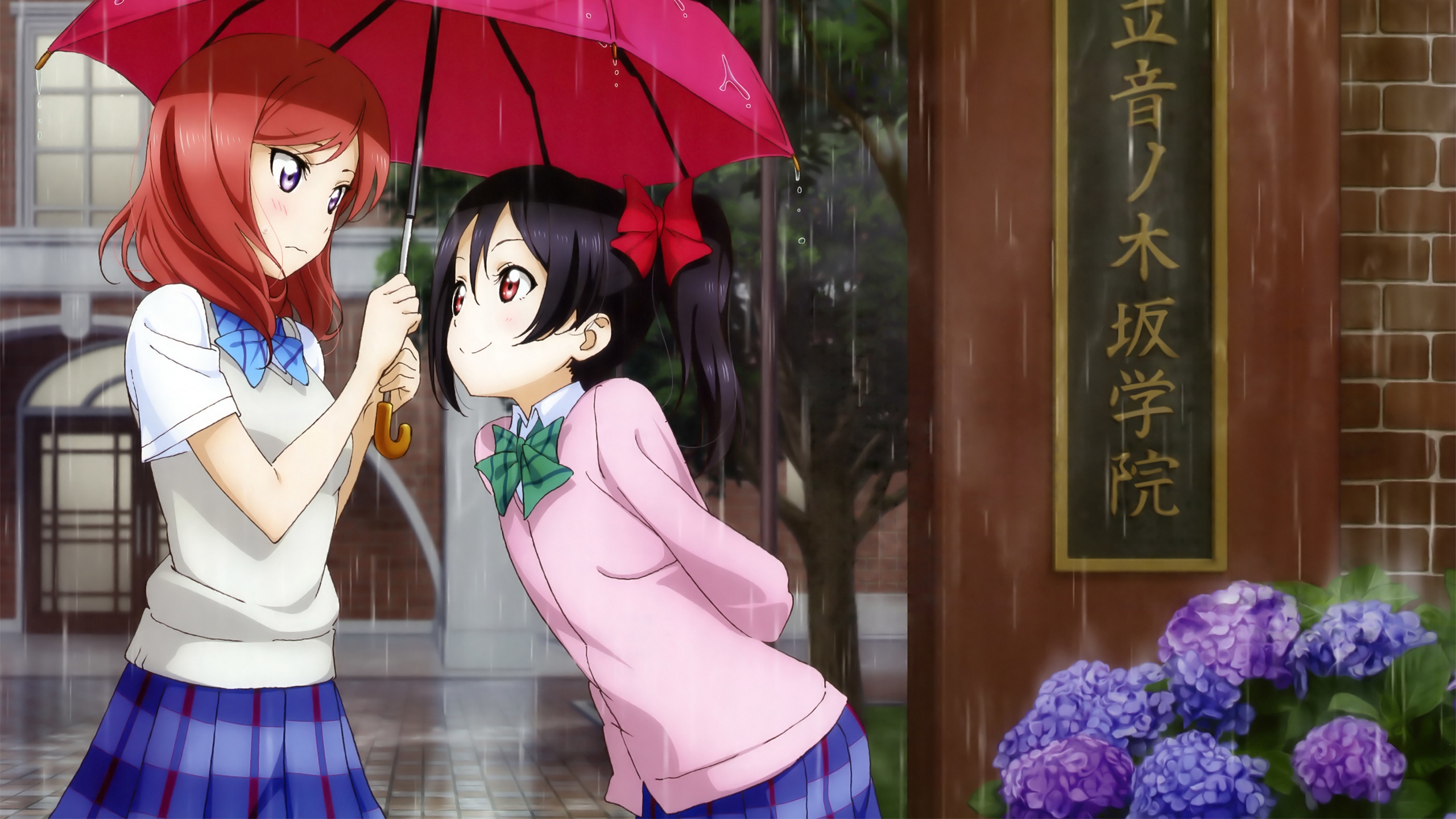 Maki Nishikino and Nico Yazawa from Love Live! School Idol Project HD Wallpaper