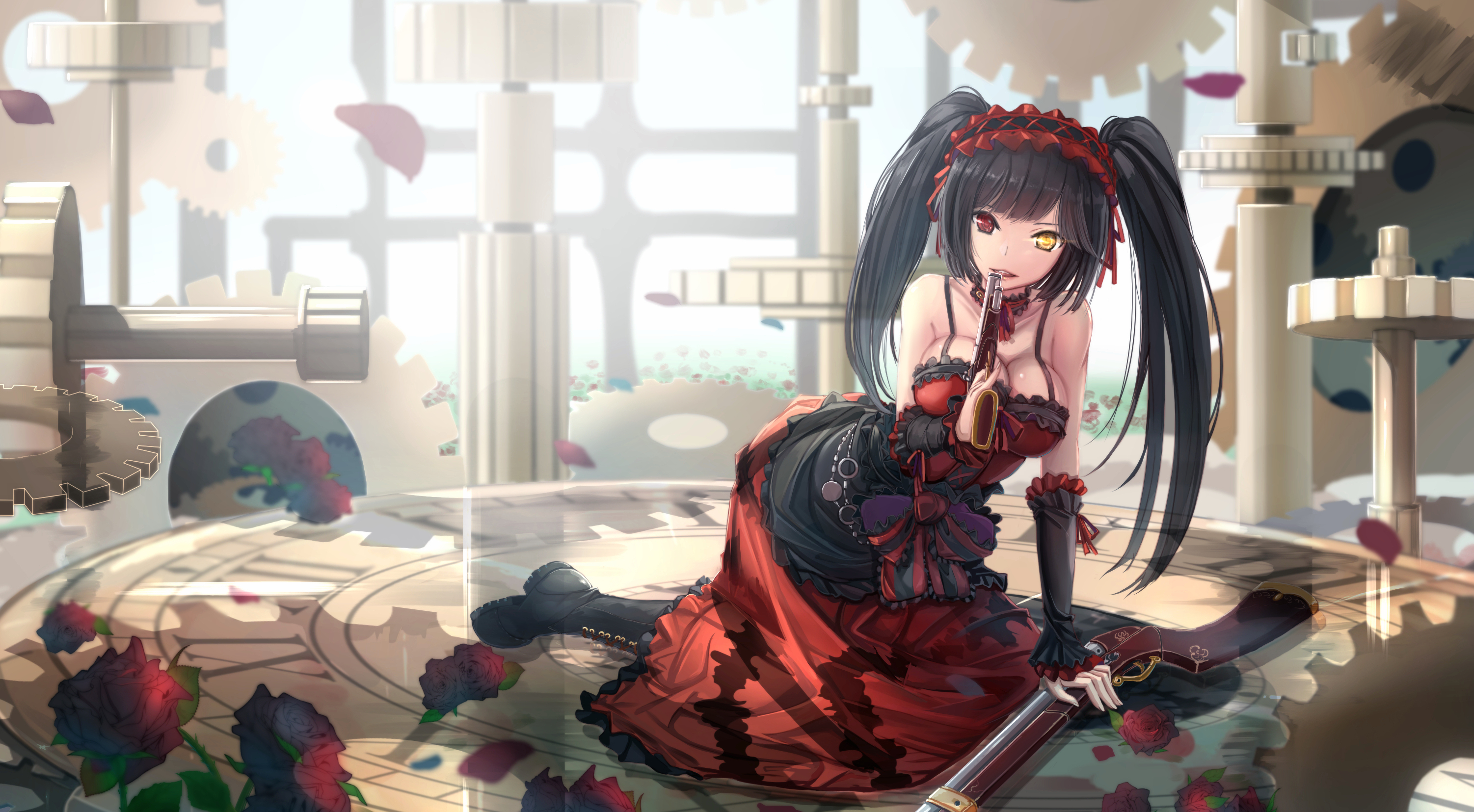 Kurumi Tokisaki from Date A Live HD Wallpaper