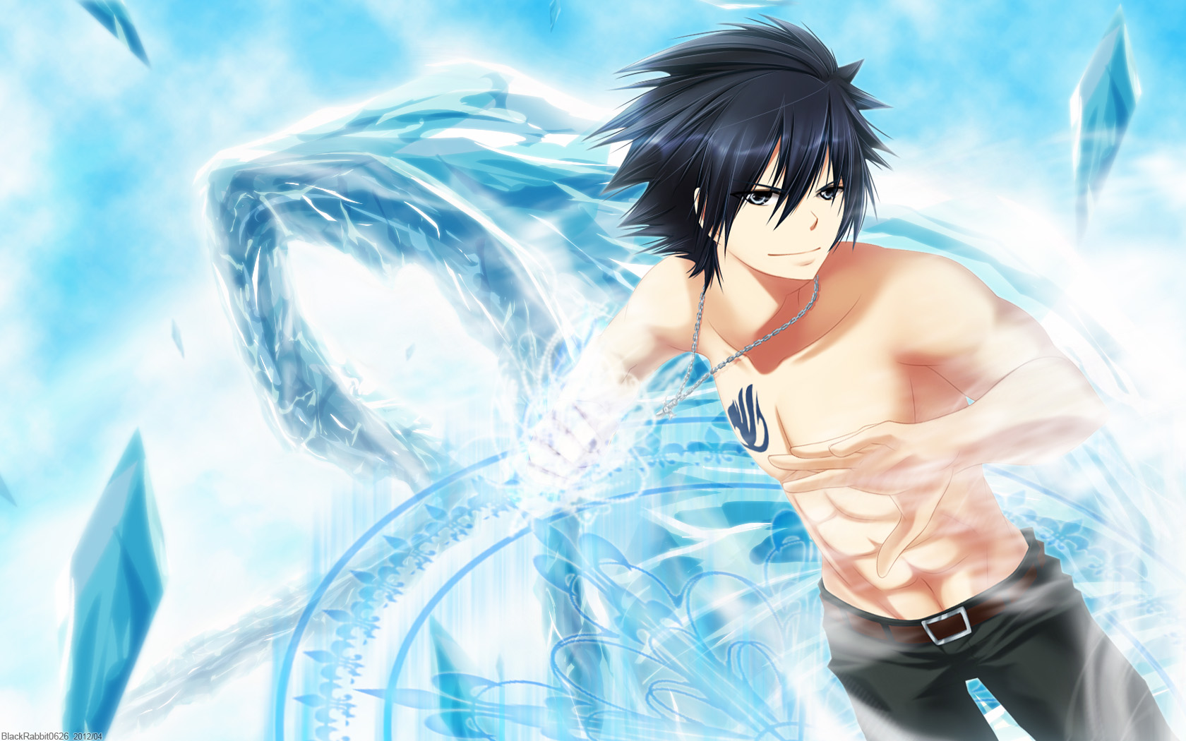 Gray Fullbuster from Fairy Tail HD Wallpaper