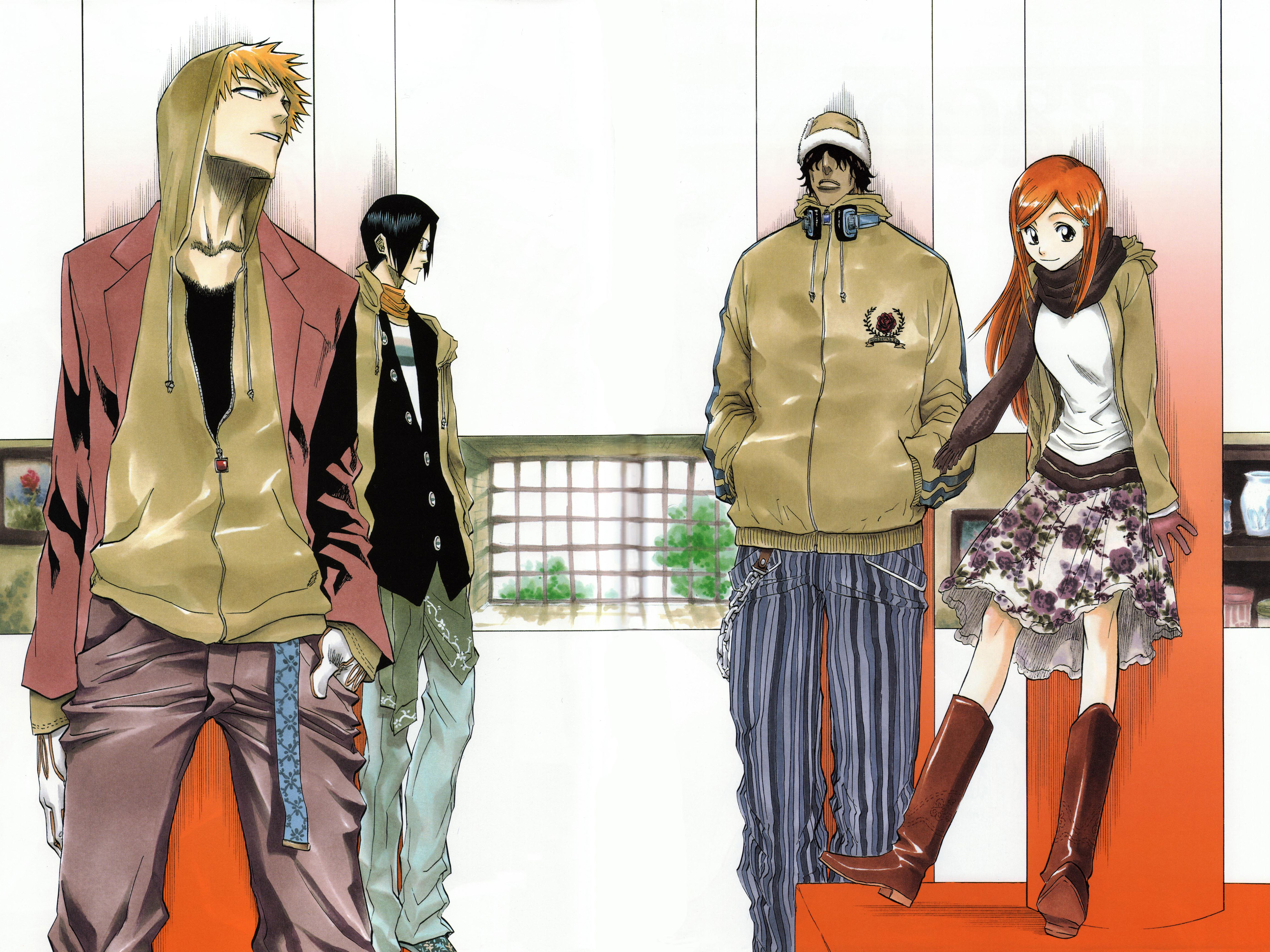 Characters from Bleach HD Wallpaper