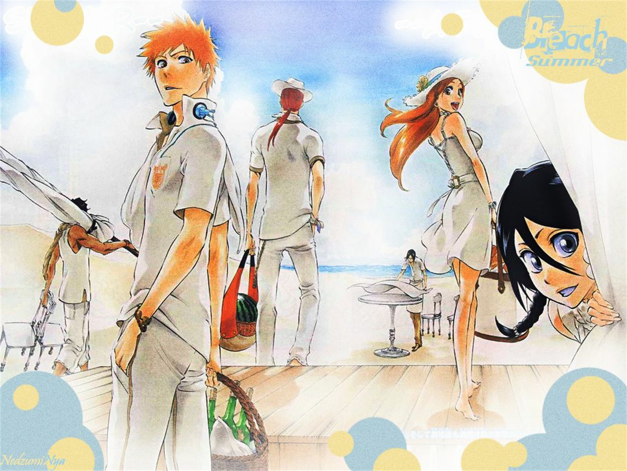 Bleach: Beach Summer HD Wallpaper