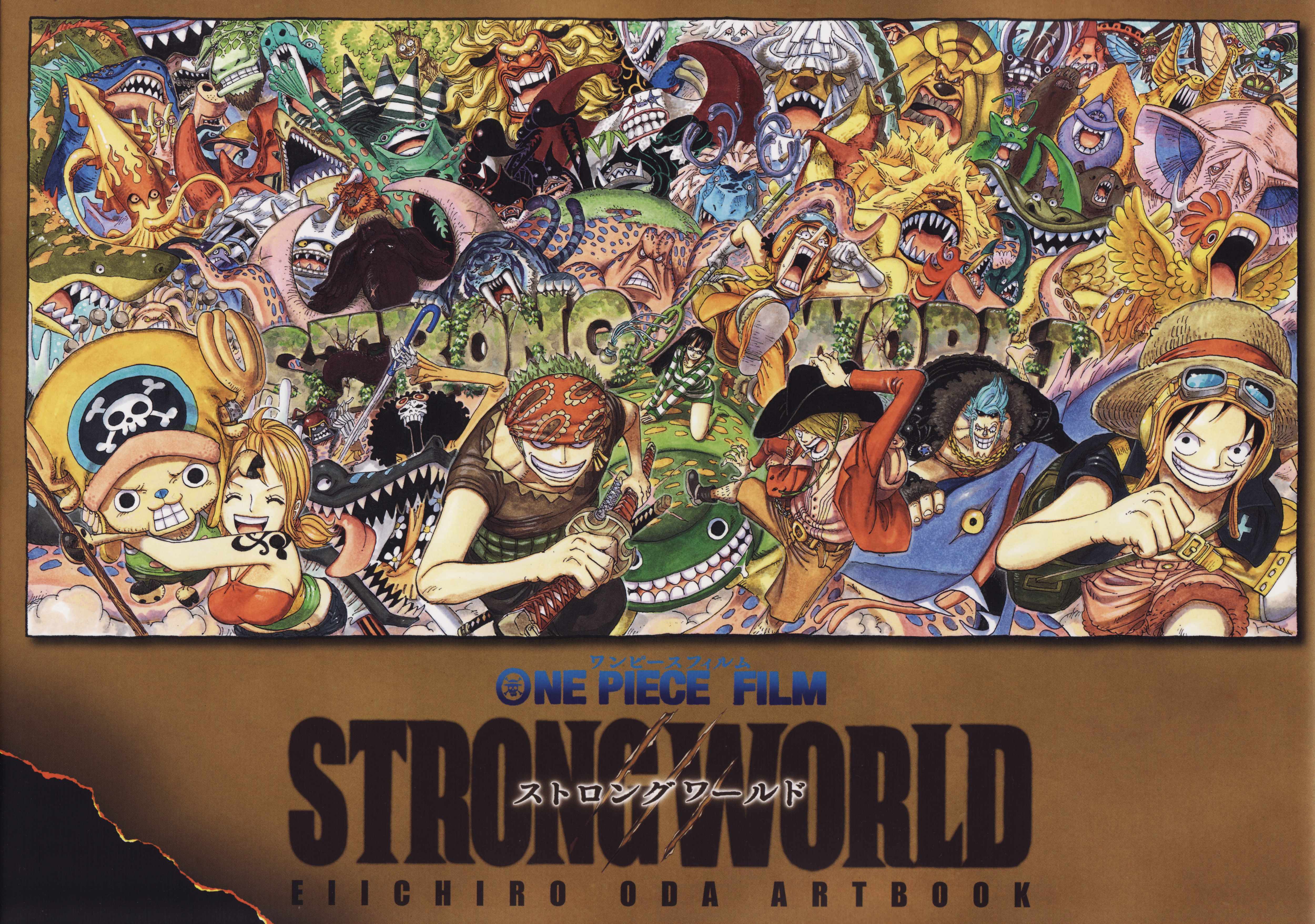 One Piece Film: Strong World Eiichiro Oda Artbook HD Wallpaper