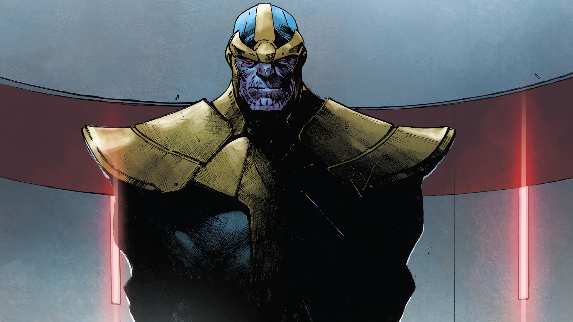 Thanos from Marvel Comics HD Wallpaper