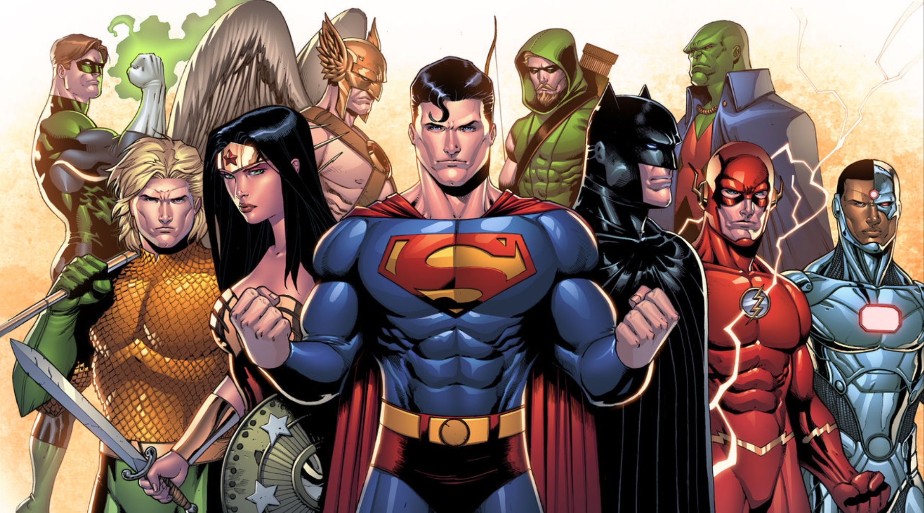 Justice League from DC Comics HD Wallpaper