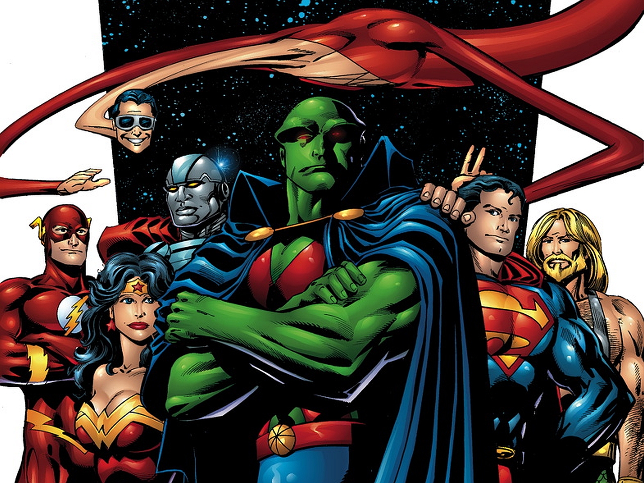 Justice League from DC Comics HD Wallpaper