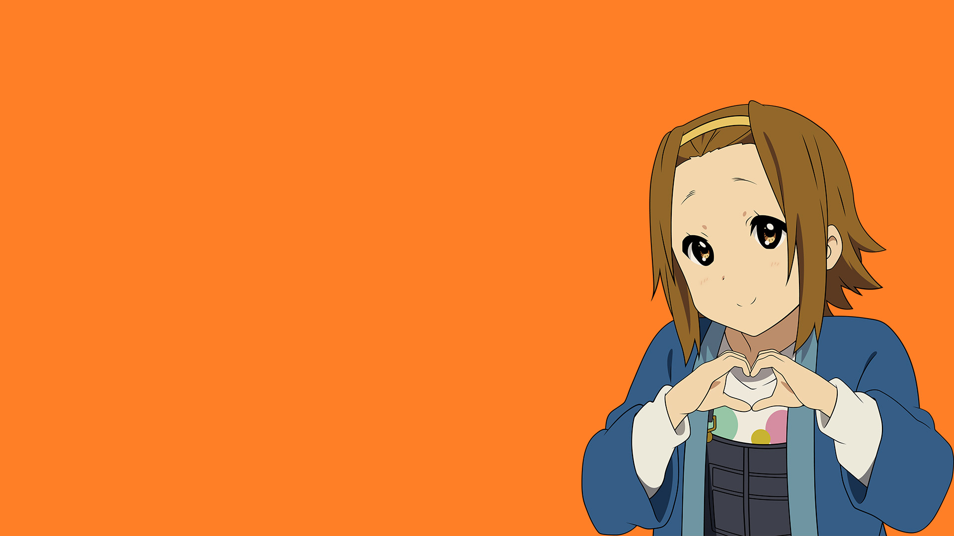 Ritsu Tainaka from K-On! HD Wallpaper