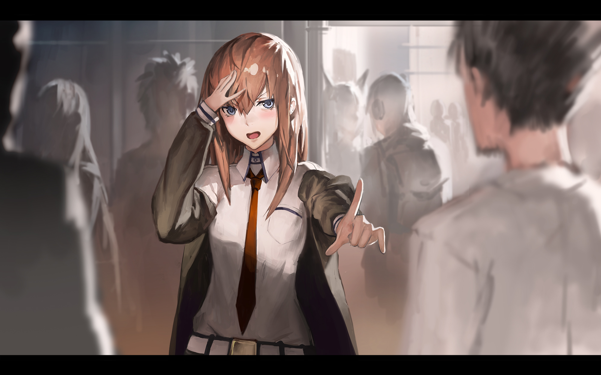 Kurisu Makise from Steins;Gate HD Wallpaper