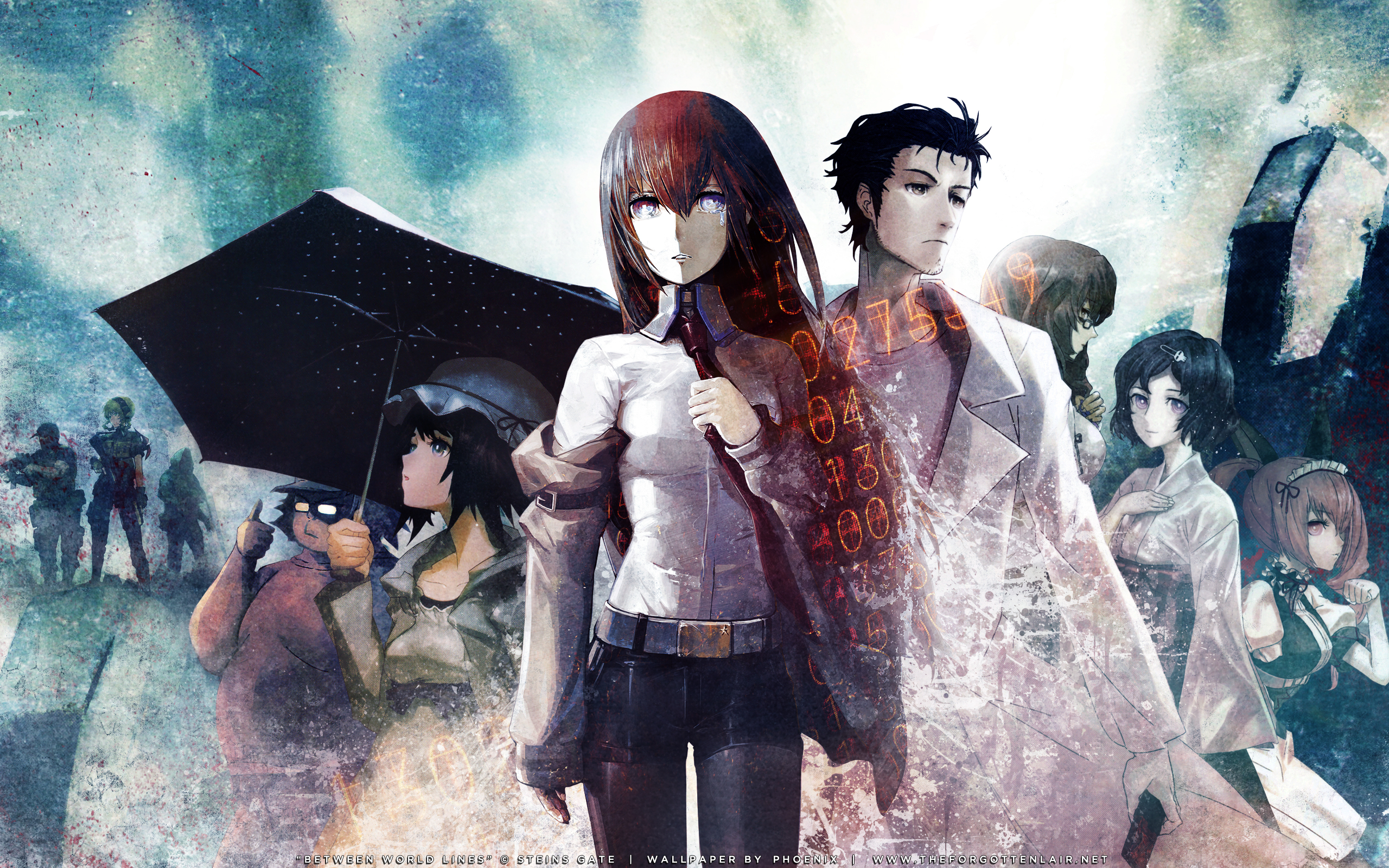 Kurisu Makise and other characters from Steins;Gate HD Wallpaper