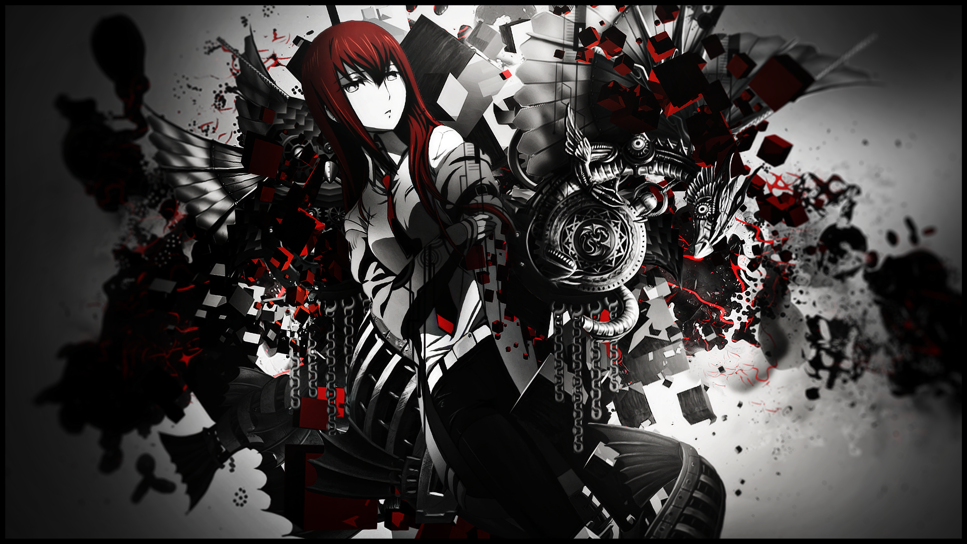 Kurisu Makise from Steins;Gate HD Wallpaper
