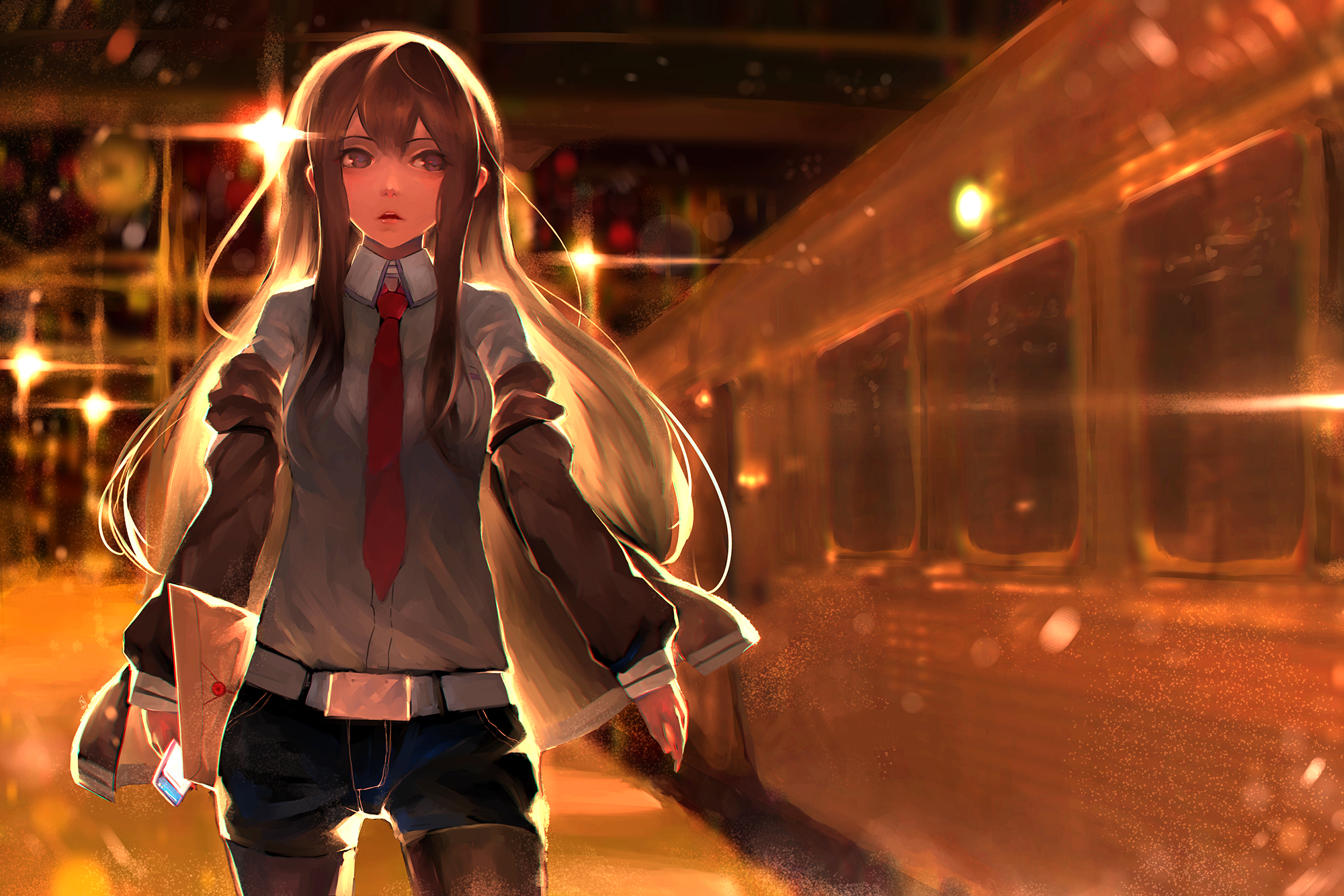Kurisu Makise from Steins;Gate HD Wallpaper