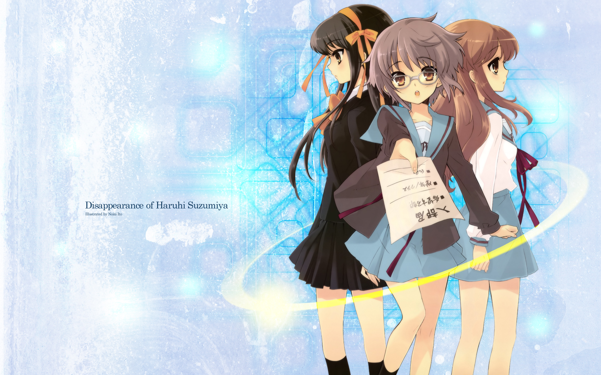 Disappearance of Haruhi Suzumiya Yuki Nagato HD Wallpaper