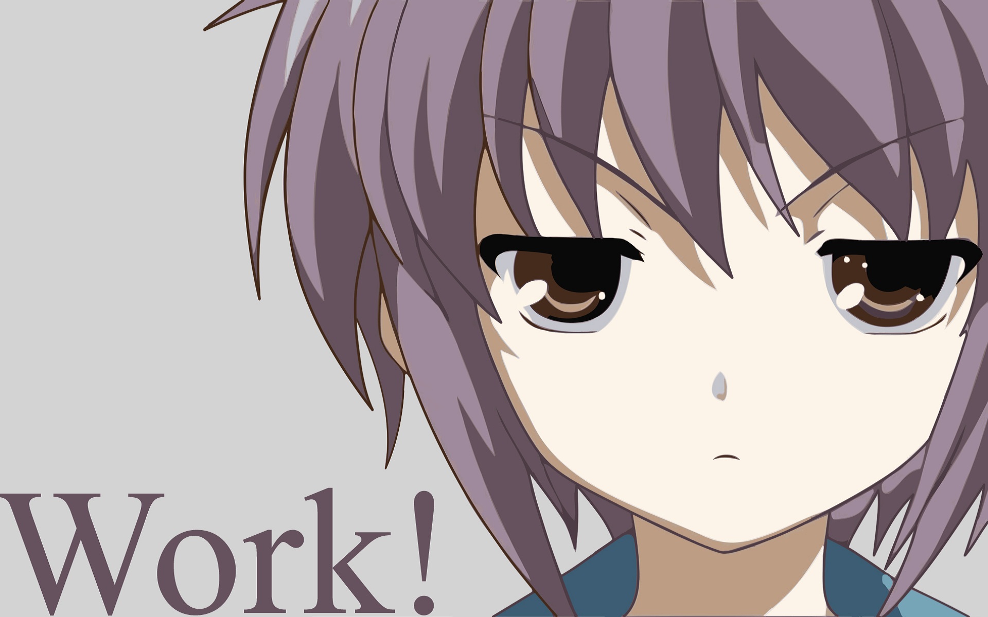 Yuki Nagato from The Melancholy of Haruhi Suzumiya HD Wallpaper