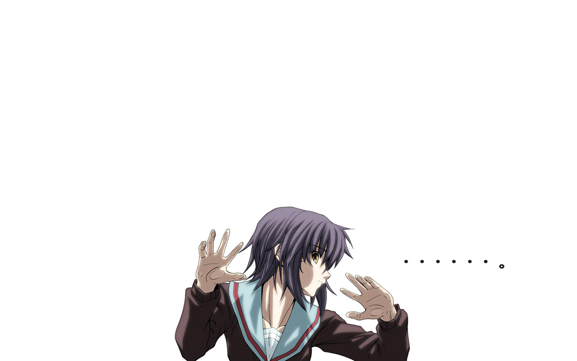 Yuki Nagato from The Melancholy of Haruhi Suzumiya HD Wallpaper
