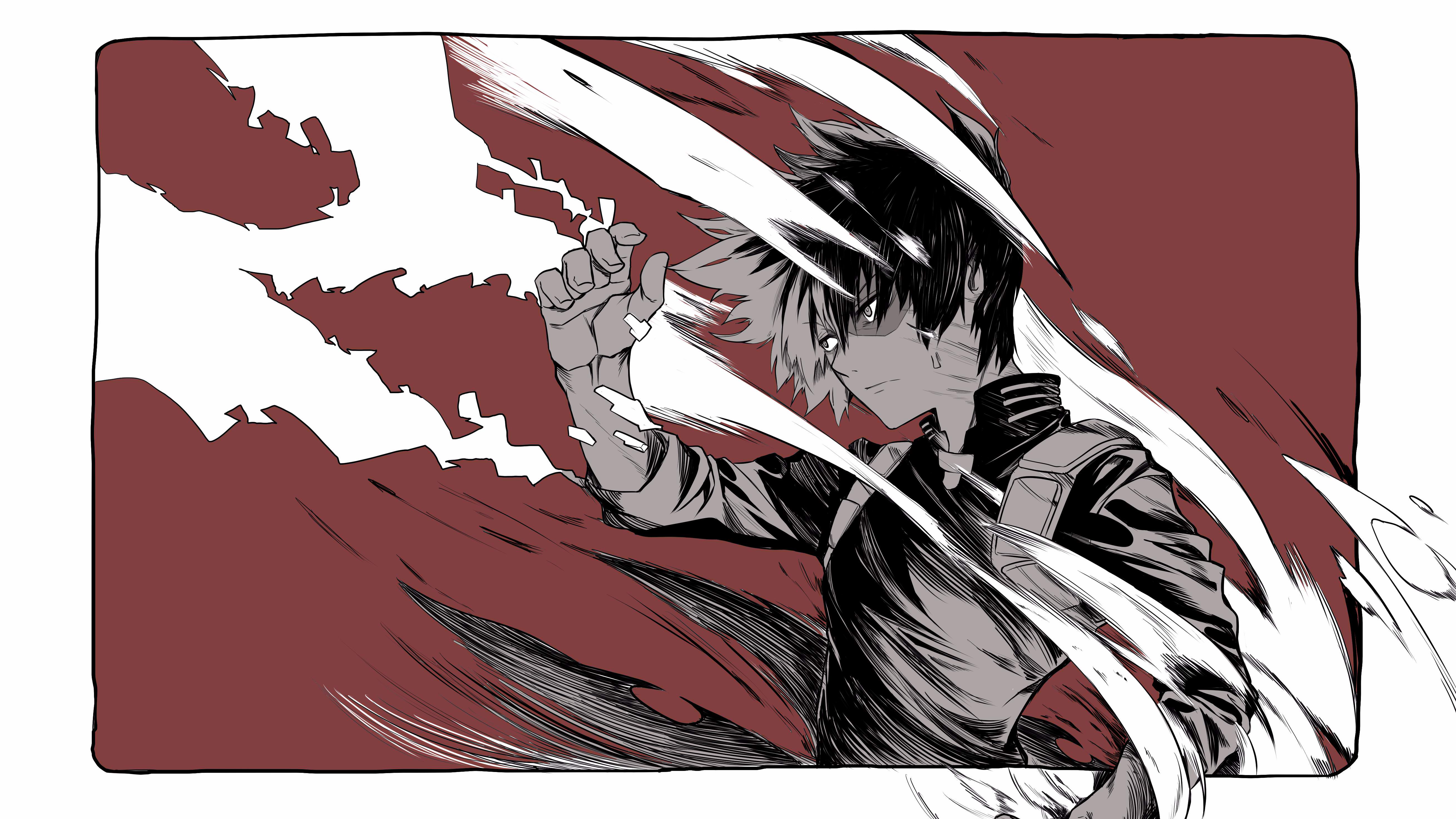 Shoto Todoroki from My Hero Academia HD Wallpaper