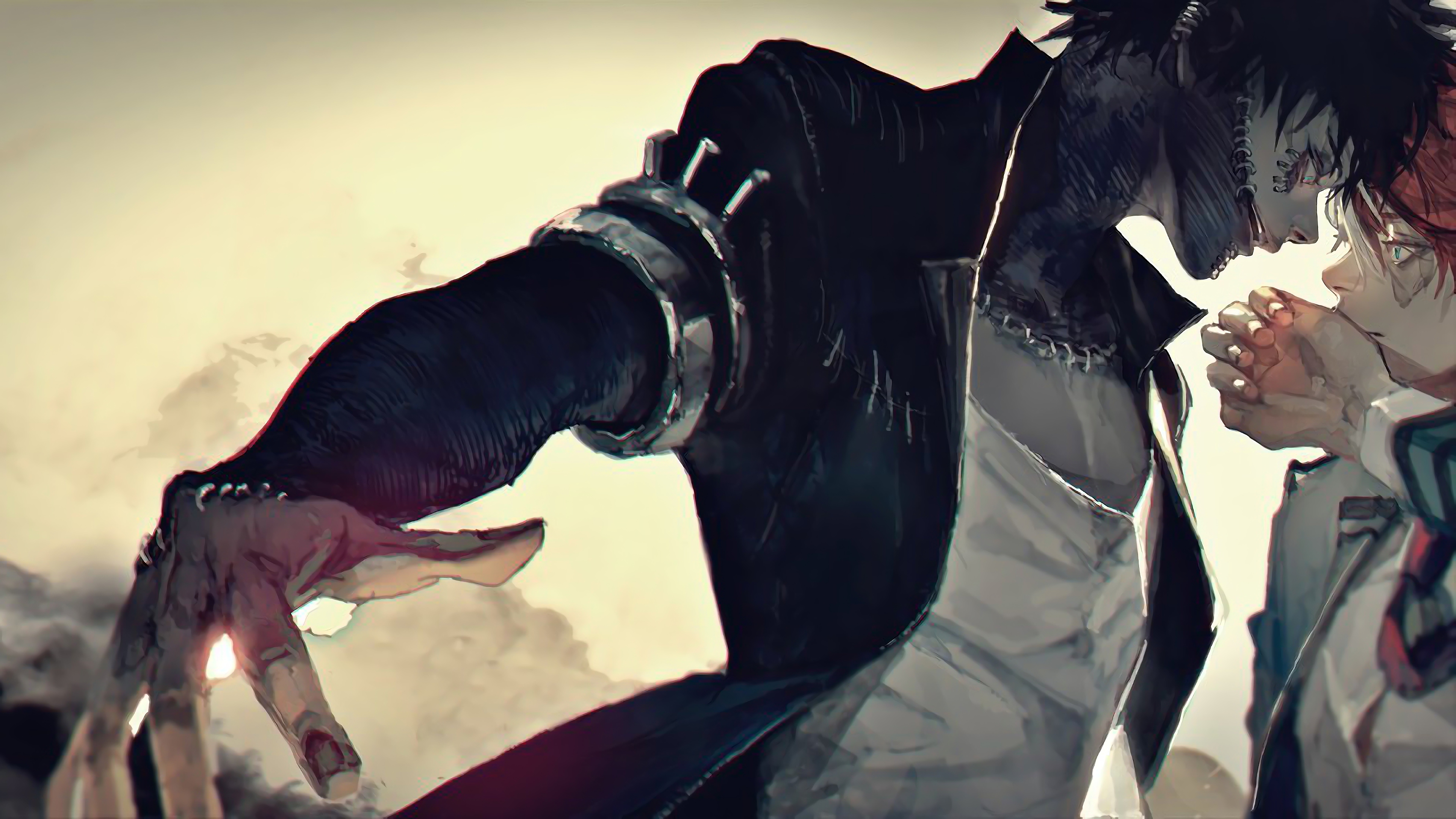 Dabi and Shoto Todoroki from My Hero Academia HD Wallpaper
