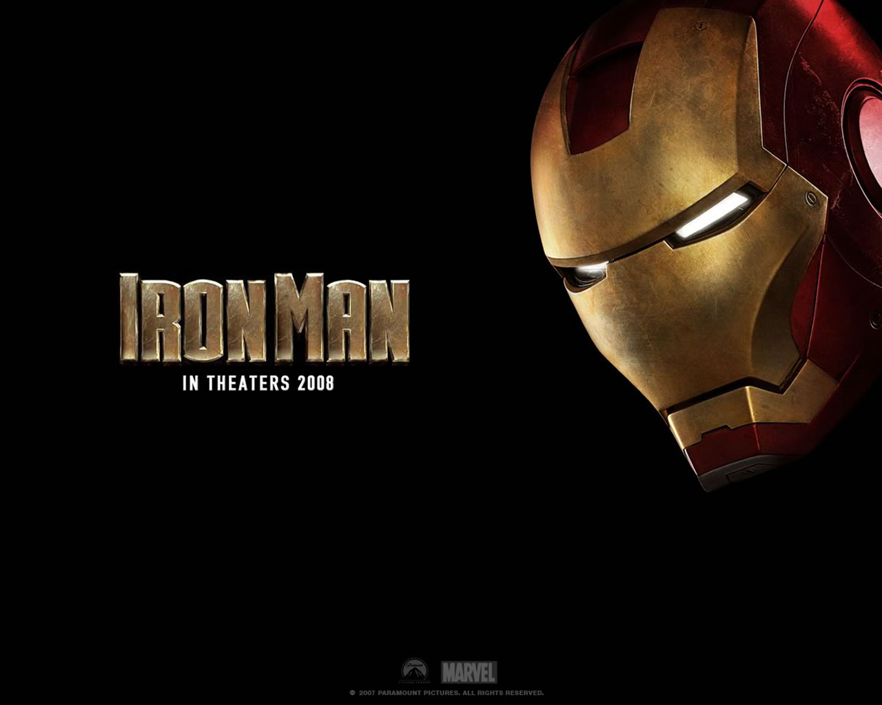Iron Man movie poster HD Wallpaper