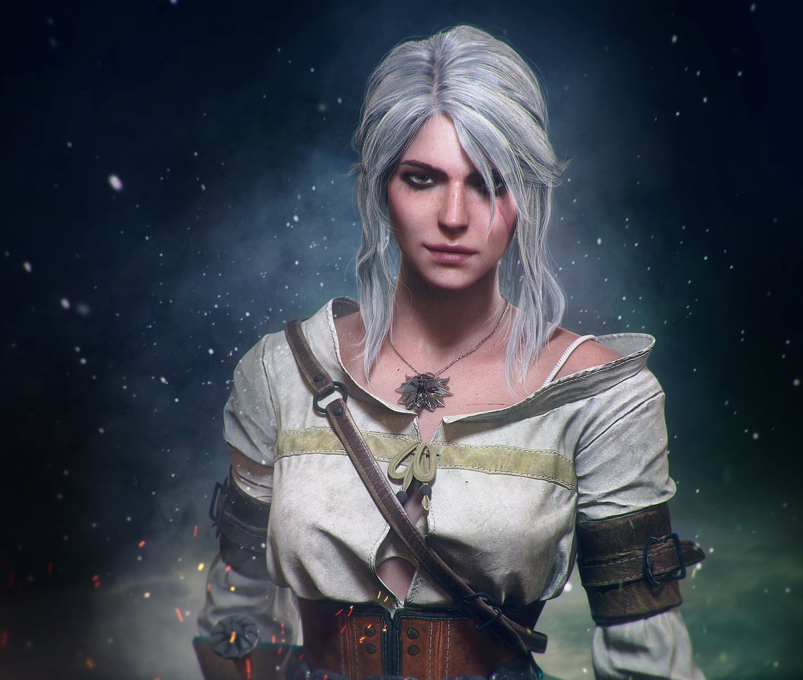 Ciri from The Witcher HD Wallpaper