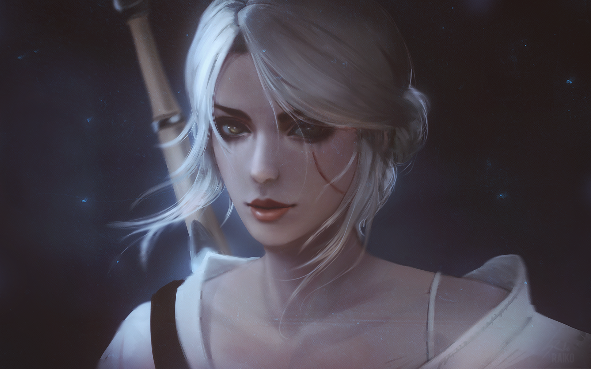 Ciri from The Witcher HD Wallpaper