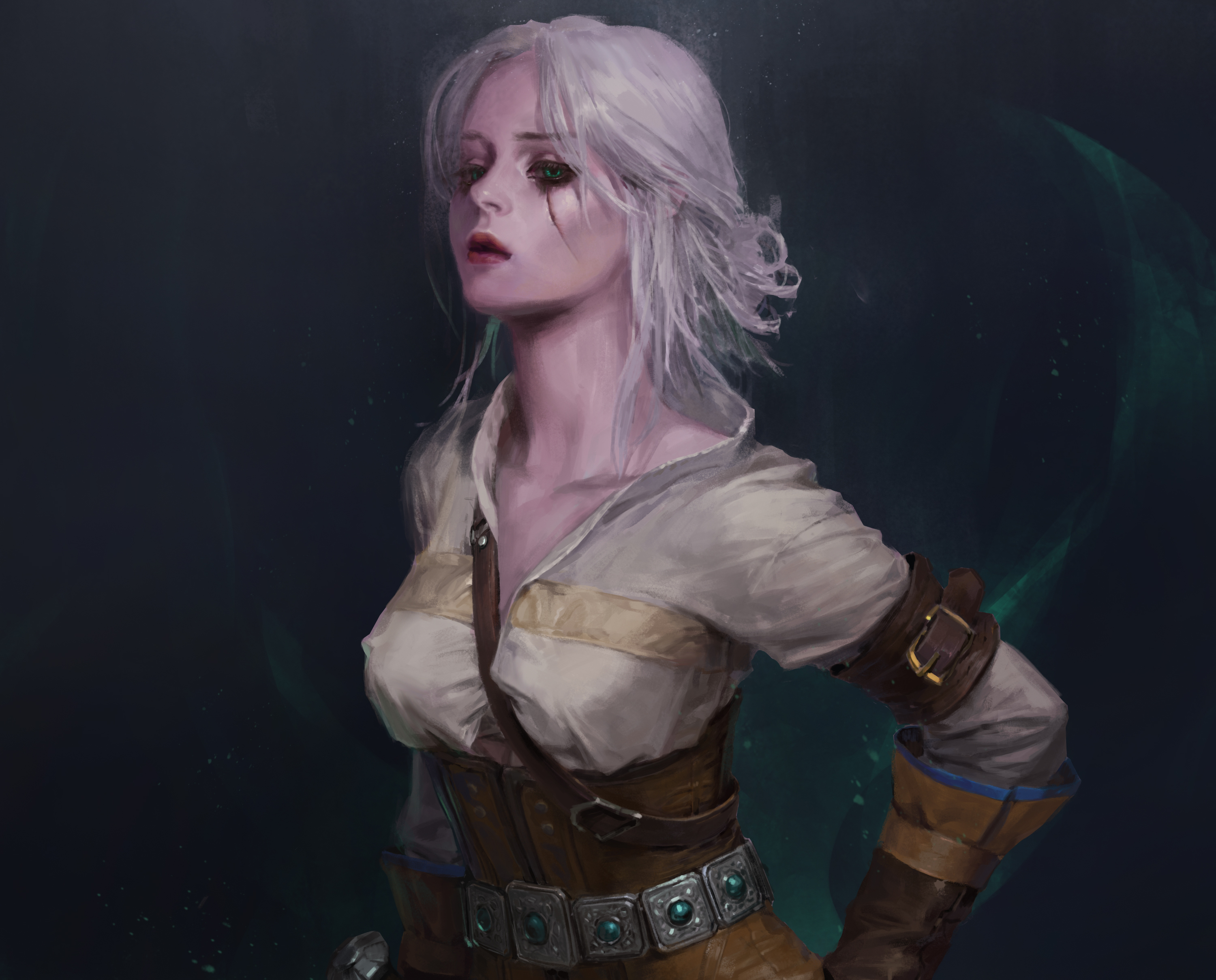 Ciri from The Witcher HD Wallpaper
