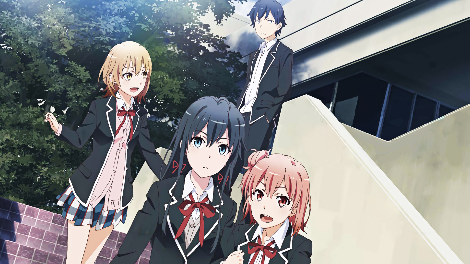 Yukinoshita Yukino and friends from My Teen Romantic Comedy SNAFU HD Wallpaper