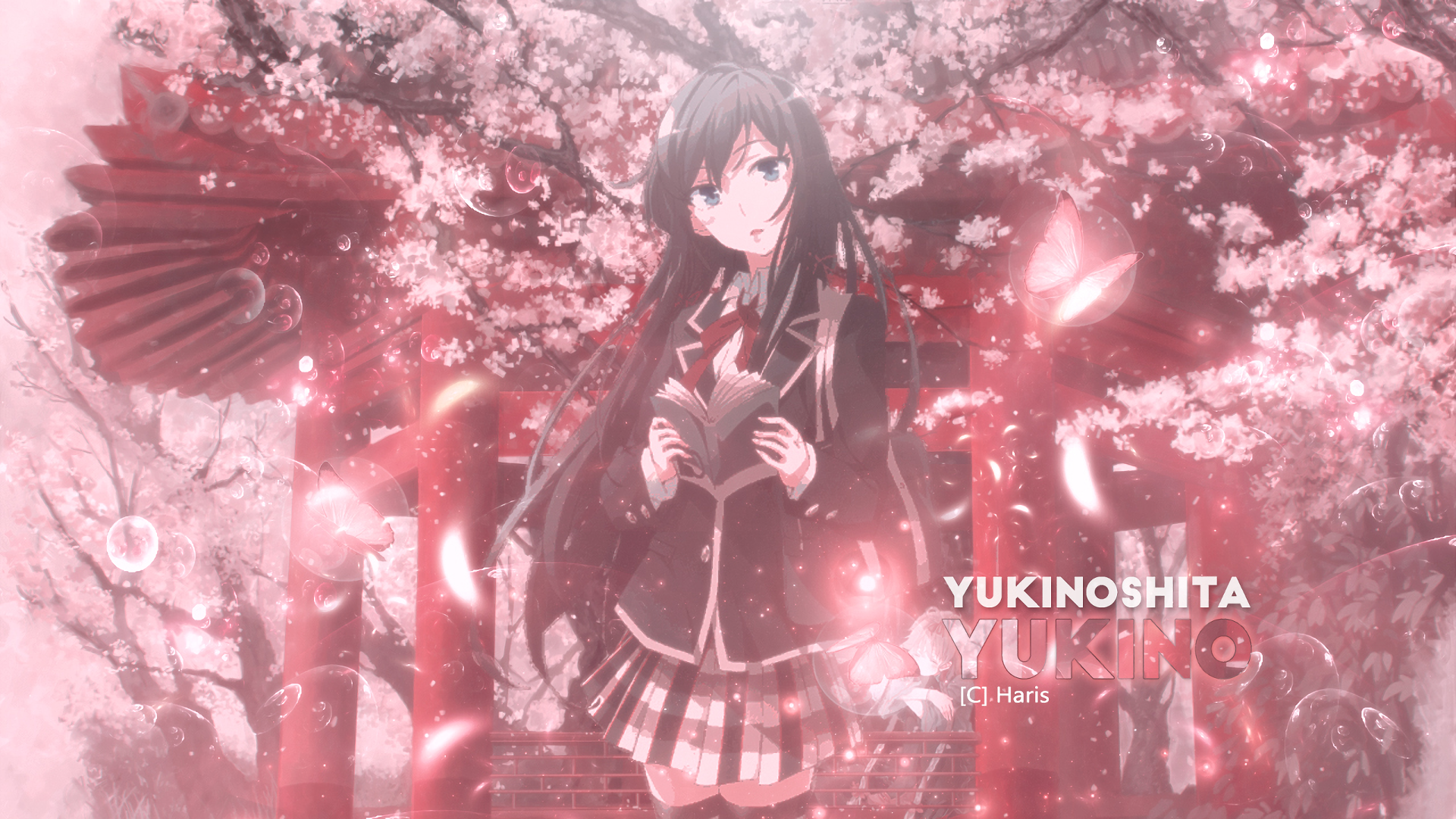 Yukinoshita Yukino from My Teen Romantic Comedy SNAFU HD Wallpaper