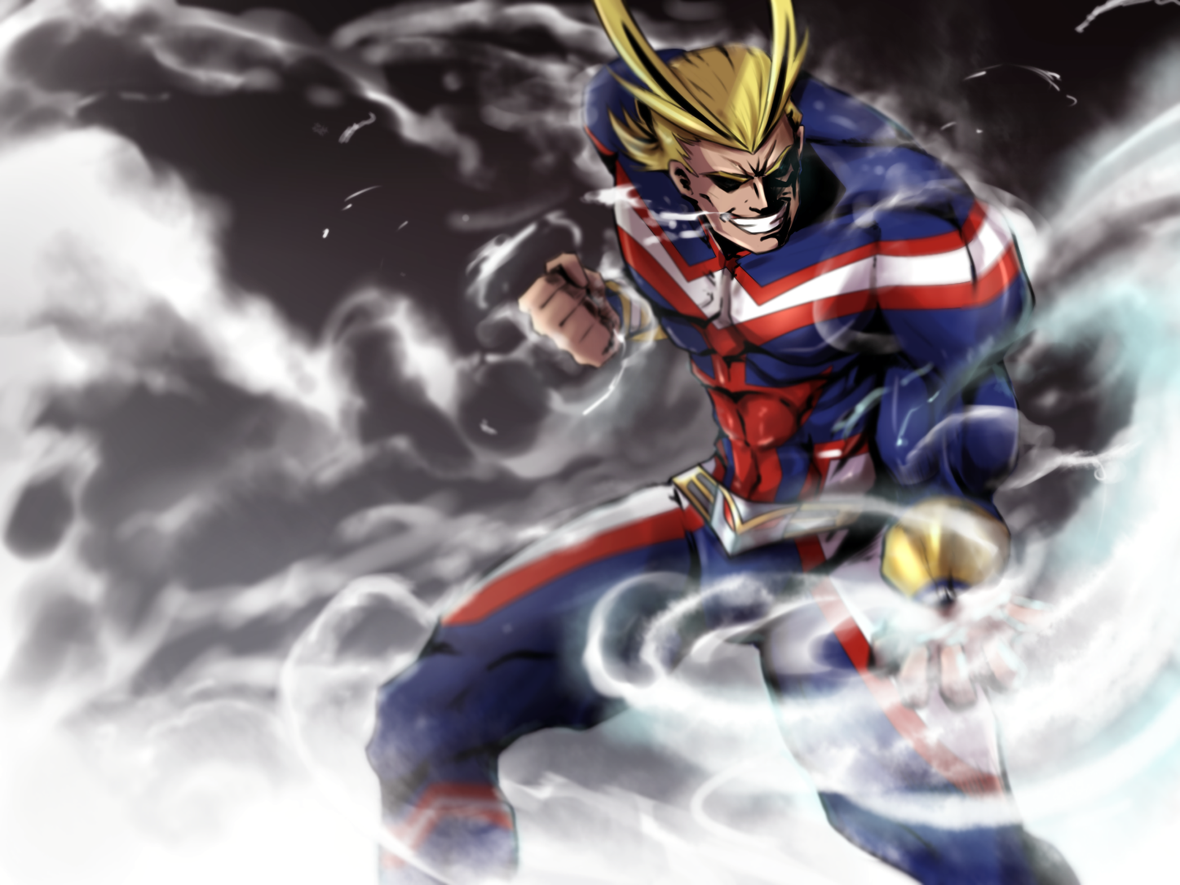 All Might from My Hero Academia HD Wallpaper