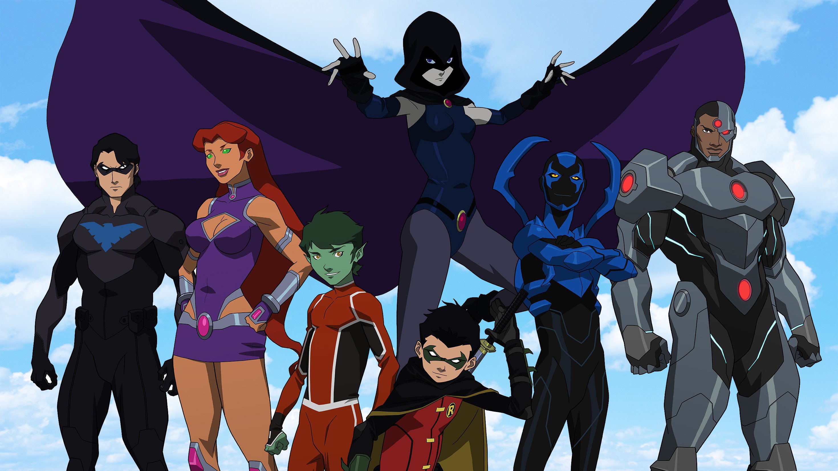 Teen Titans from DC Comics HD Wallpaper