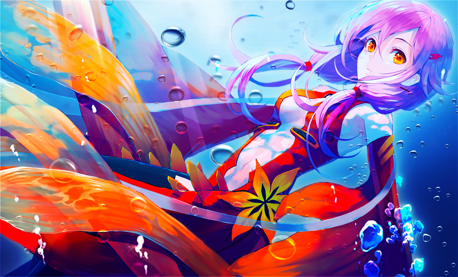 Inori Yuzuriha from Guilty Crown HD Wallpaper