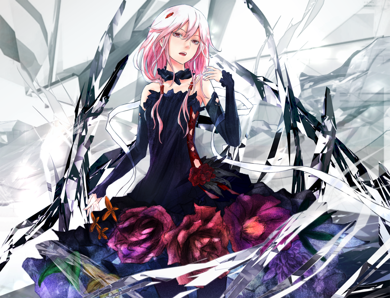 Inori Yuzuriha from Guilty Crown HD Wallpaper