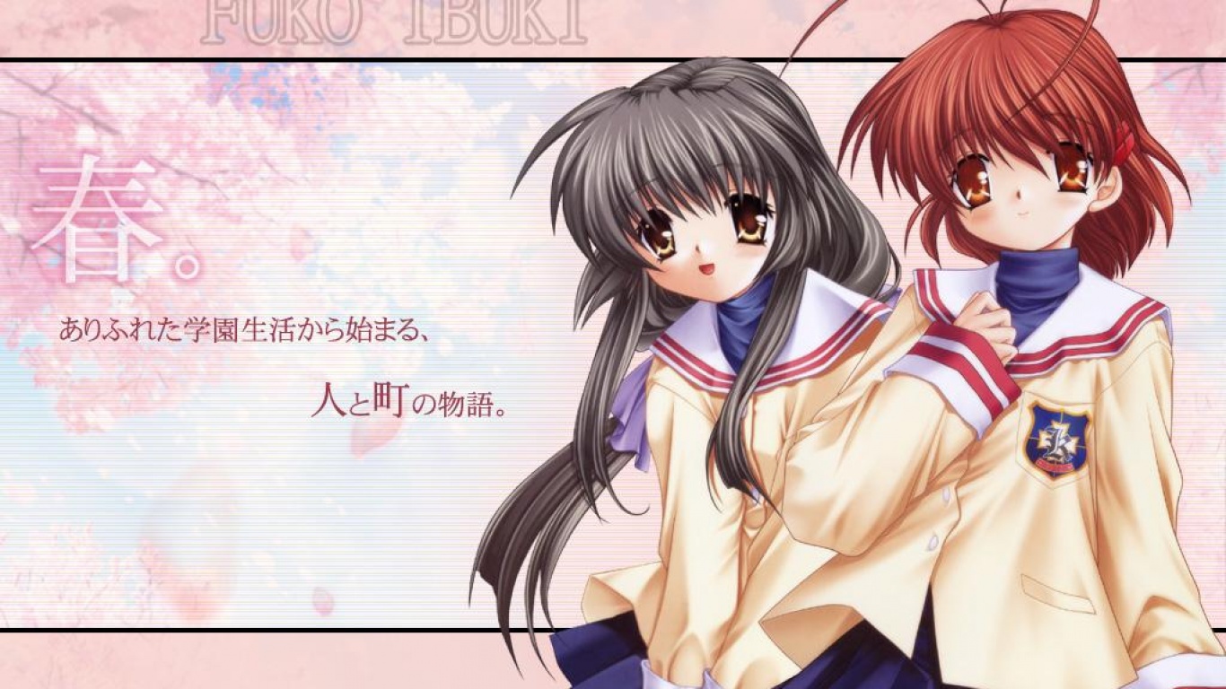 Fuuko Ibuki from Clannad HD Wallpaper