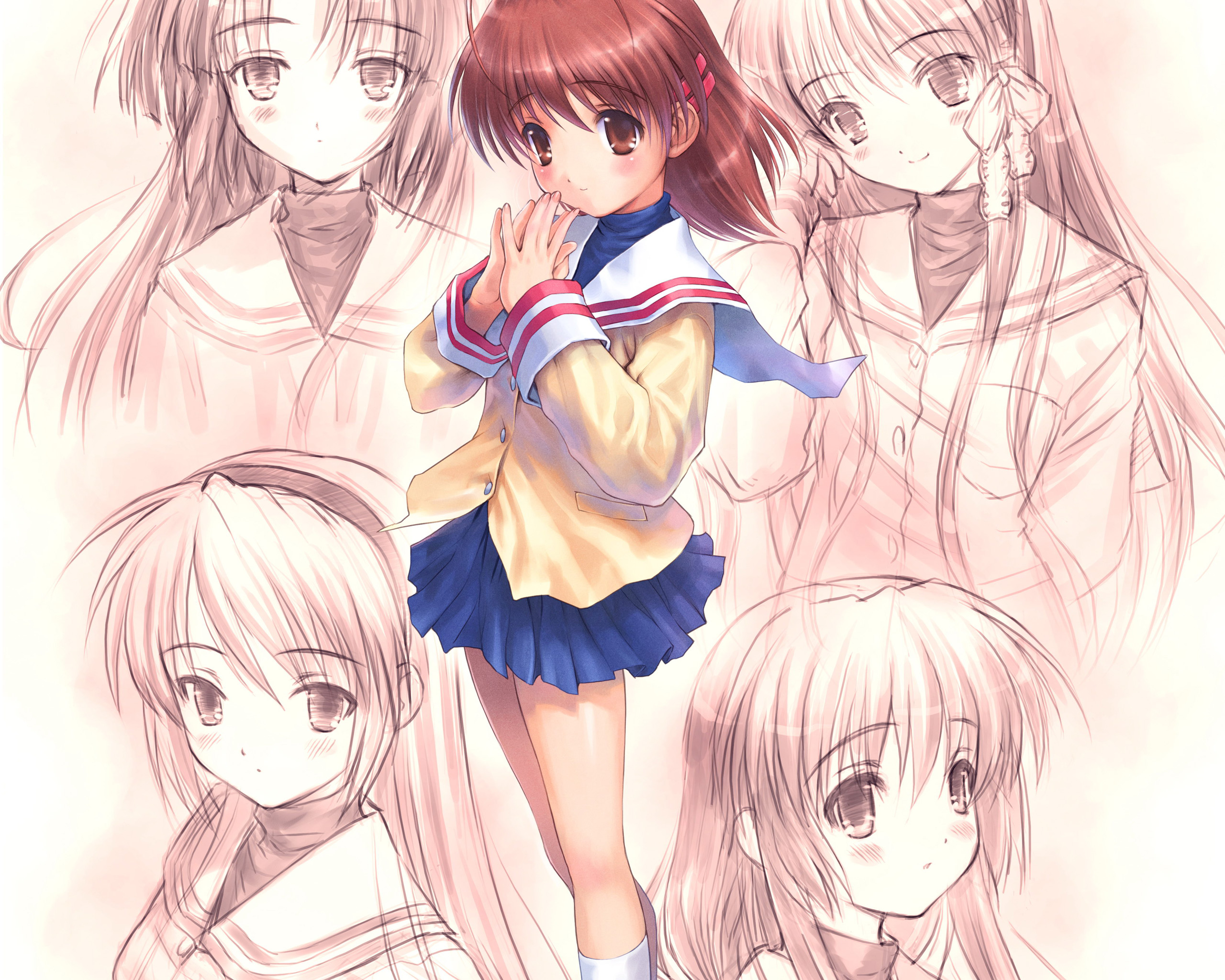 Fuuko Ibuki from Clannad HD Wallpaper