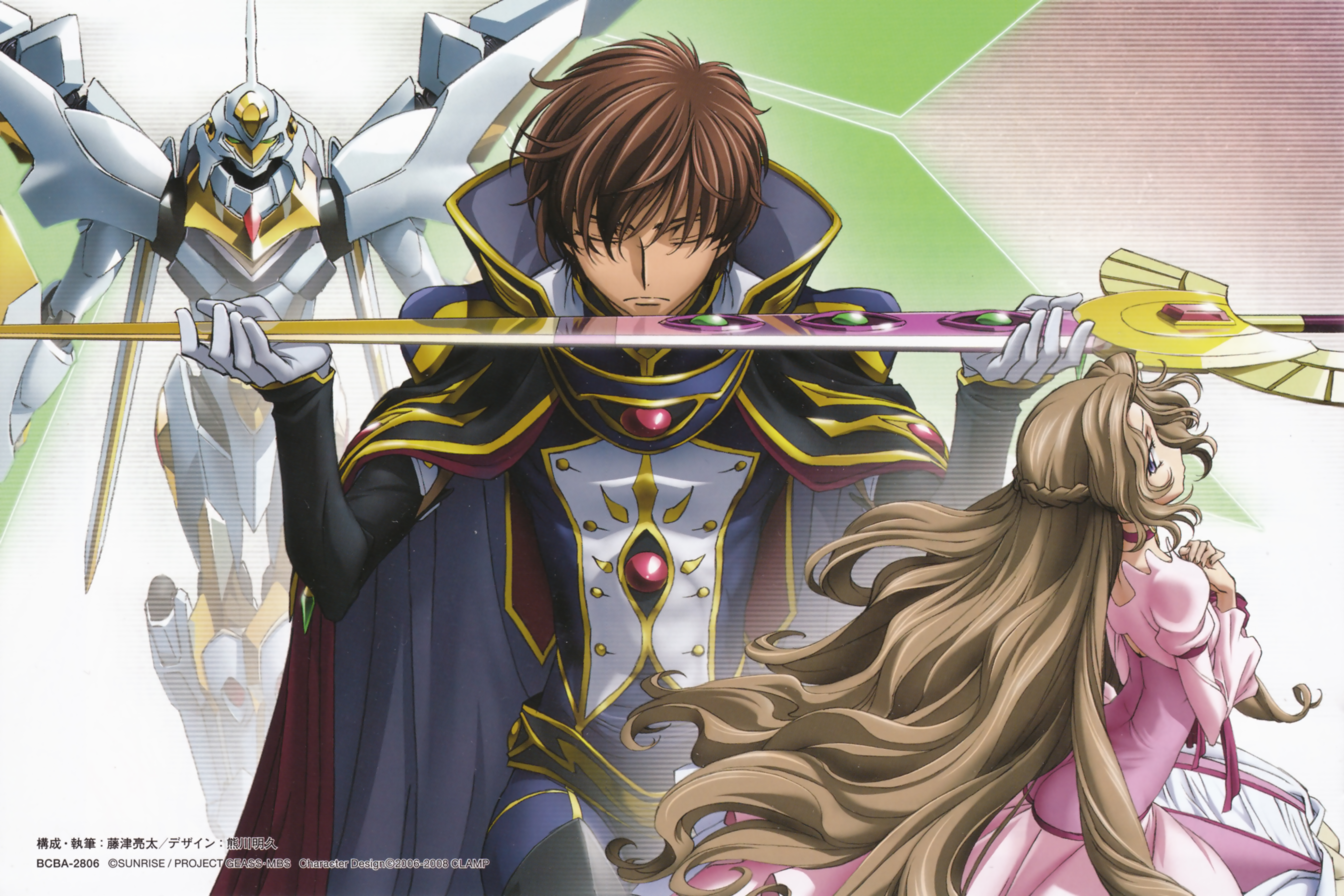 Lelouch Lamperouge and Kallen Kozuki from Code Geass HD Wallpaper