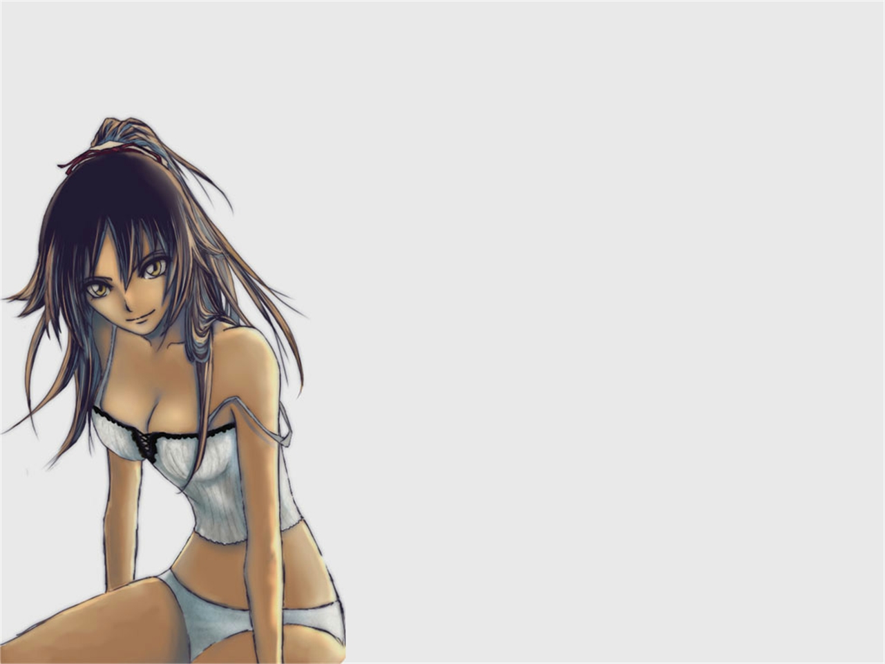 Yoruichi Shihouin from Bleach HD Wallpaper