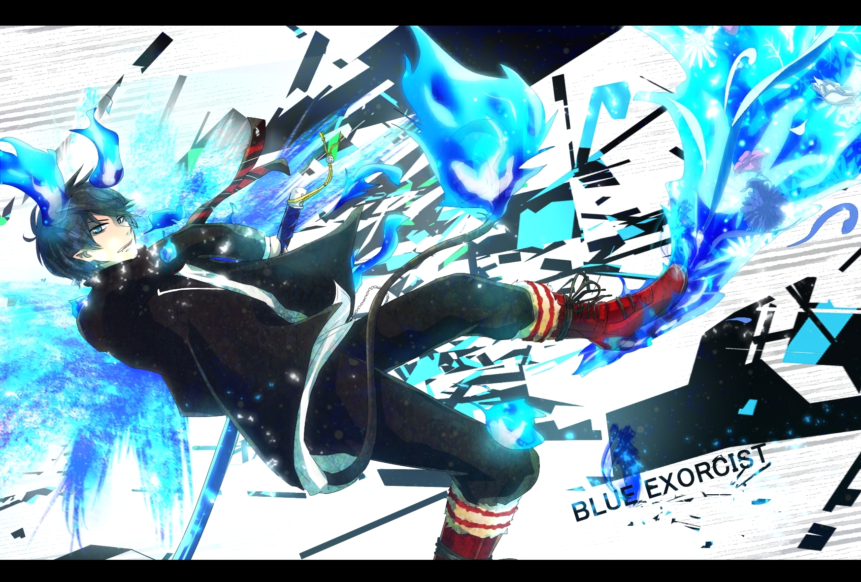 Rin Okumura from Blue Exorcist HD Wallpaper
