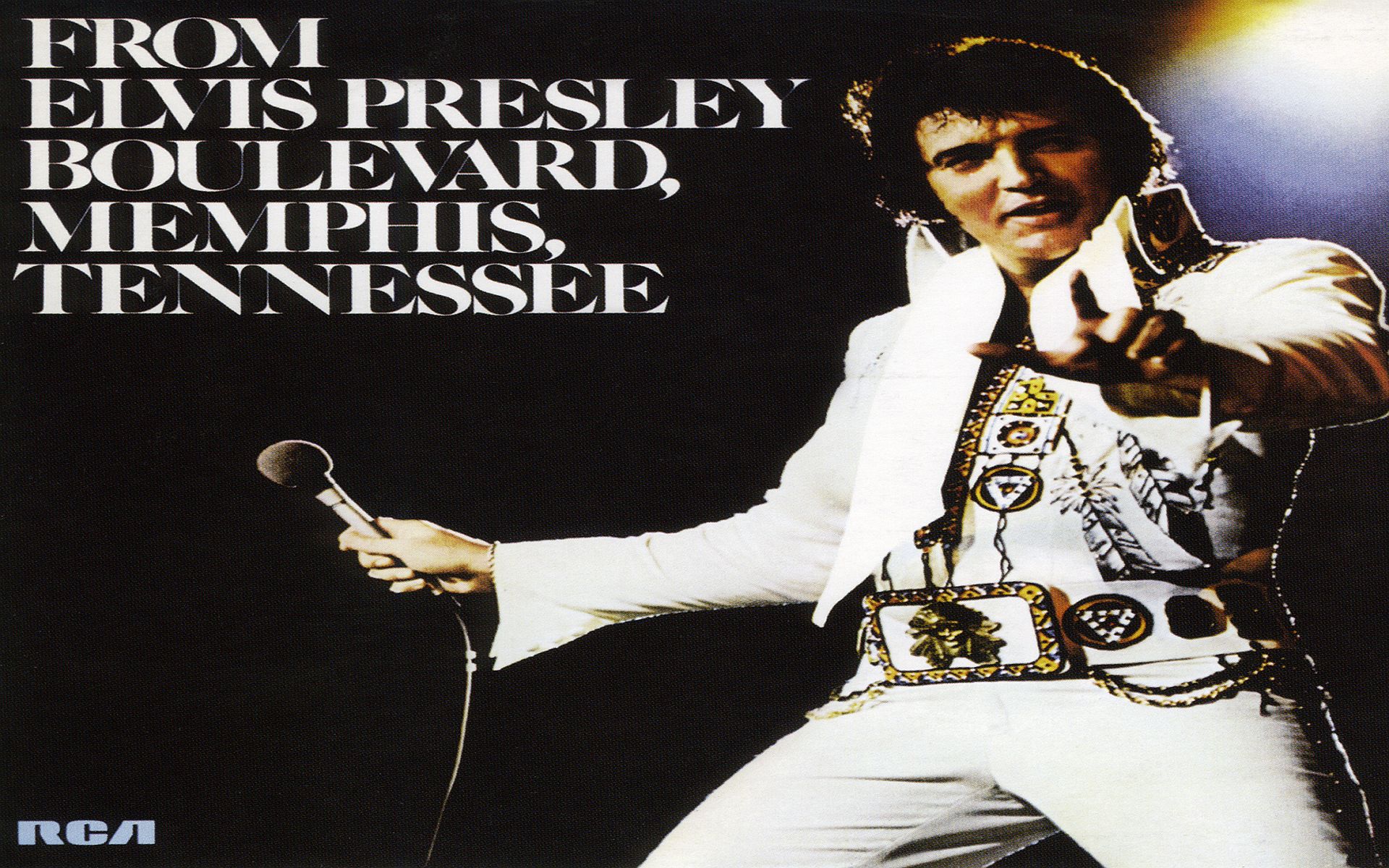 From Elvis Presley Boulevard, Memphis, Tennessee album cover HD Wallpaper