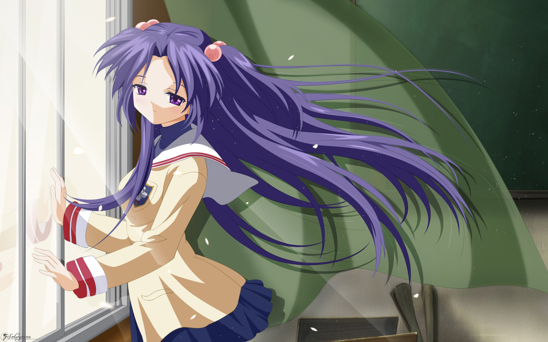 Kotomi Ichinose from Clannad HD Wallpaper