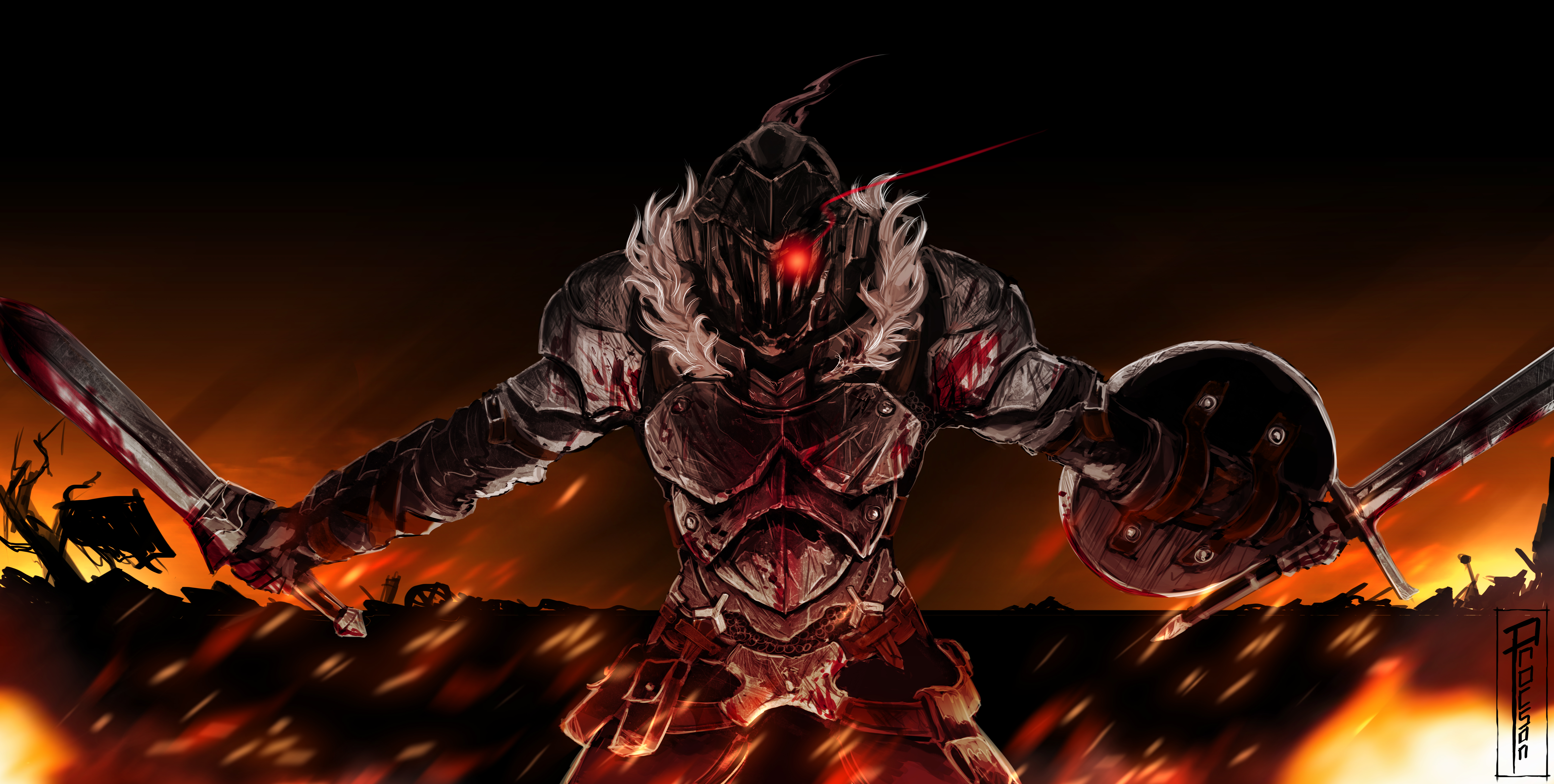 Goblin Slayer from Goblin Slayer HD Wallpaper
