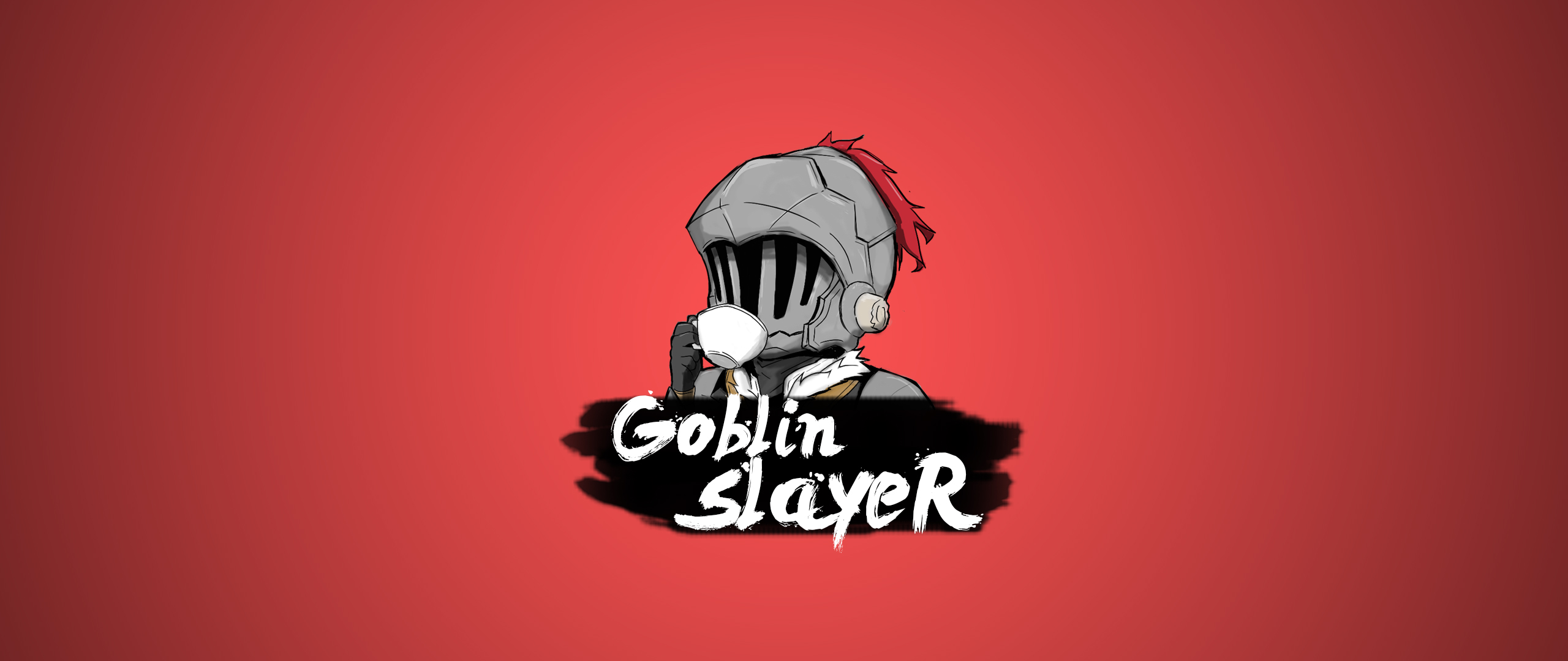 Goblin Slayer drinking tea HD Wallpaper