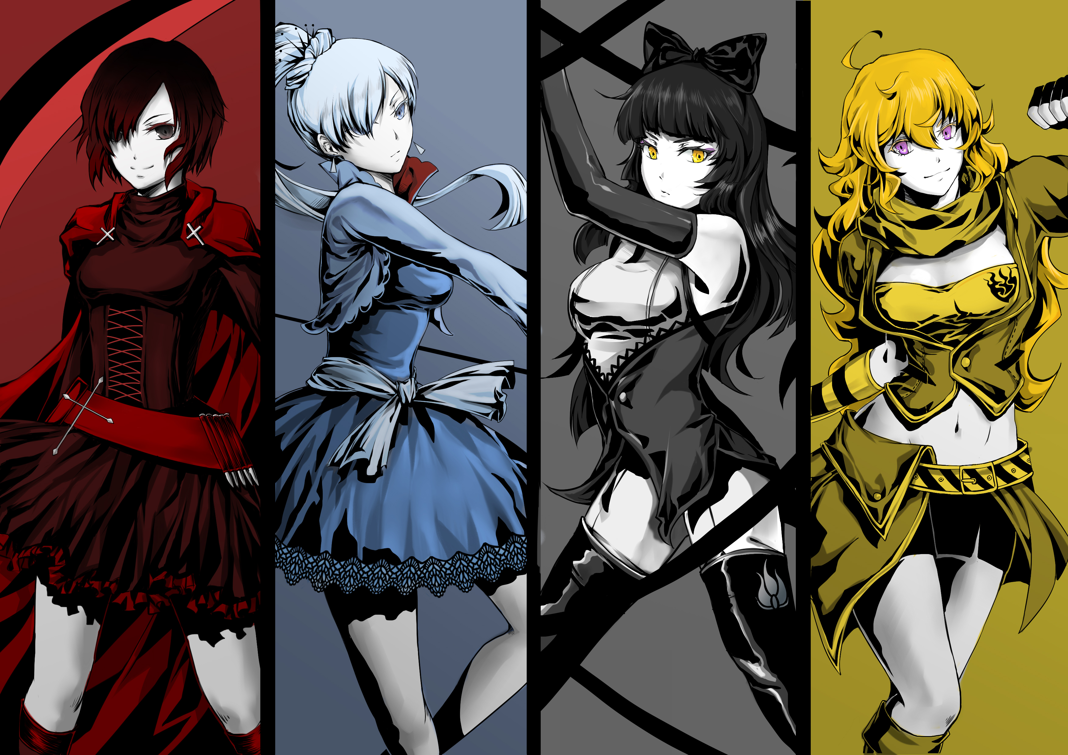Team RWBY from RWBY HD Wallpaper