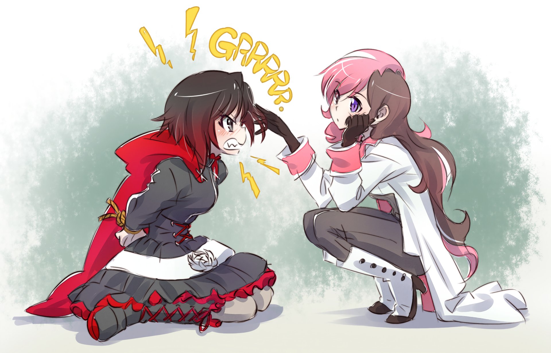 Ruby Rose and Neo from RWBY HD Wallpaper