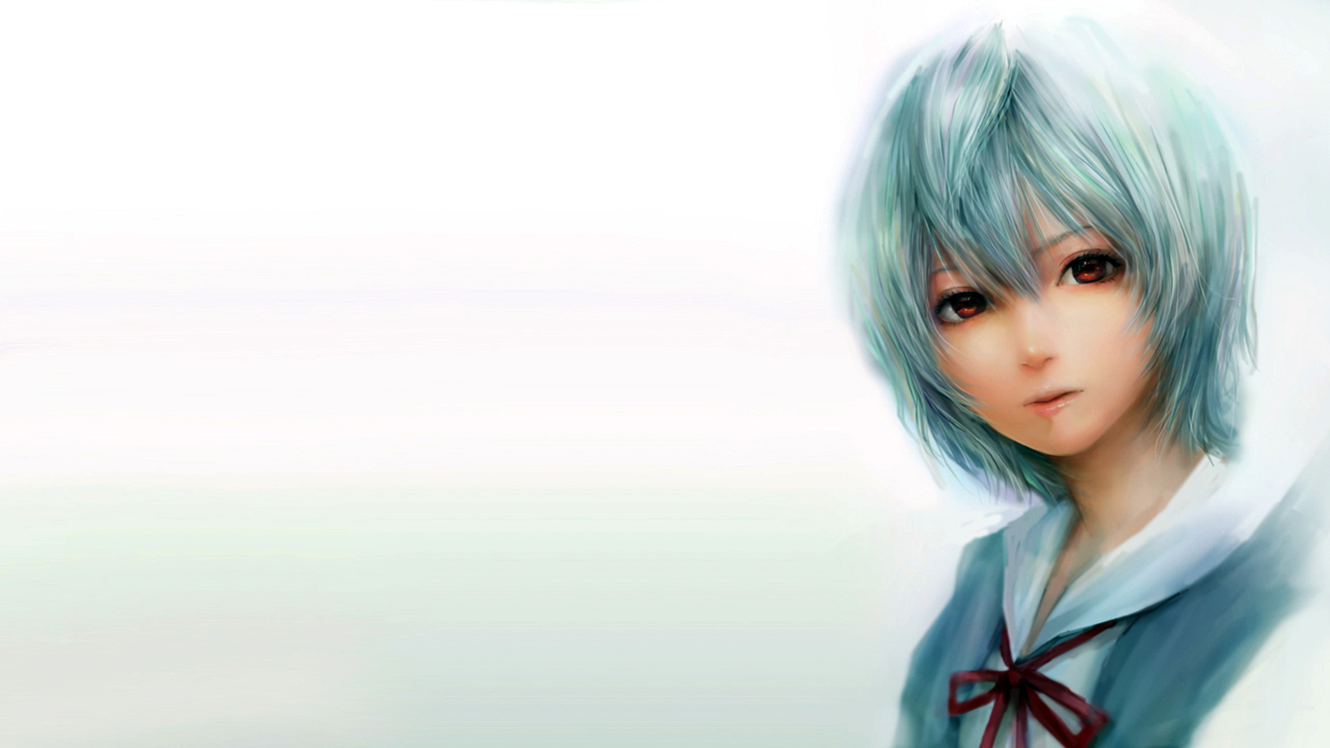 Rei Ayanami from Neon Genesis Evangelion HD Wallpaper